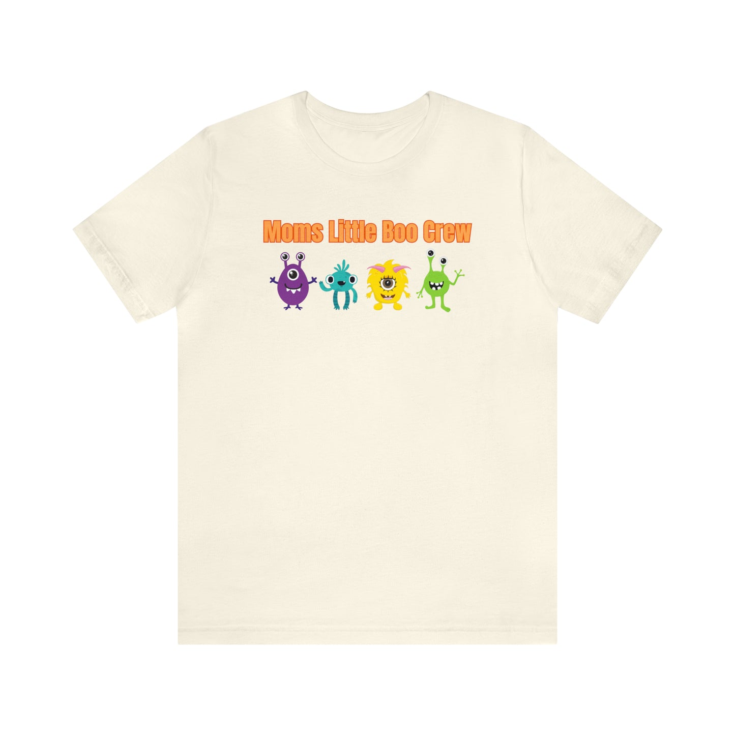 "Moms Little Boo Crew 4" T-shirt | Mom of 4 Halloween Shirt | Mama Halloween Shirt | Trendy Halloween Apparel | Funny Halloween T-Shirts for Moms | Monster Halloween Mom Shirt | Witchy Mom Shirt | Birthday Gift Ideas for Moms that Love Halloween