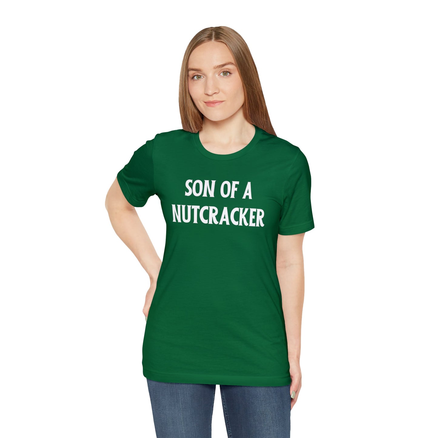 "Son of a Nutcracker" T-Shirt | Funny Christmas Shirt for Women | Christmas Gift Ideas for Mom | Festive Mom Shirt for Christmas | Humorous Women's Christmas Shirt | Holiday Women's Tee | Christmas Mom Shirt