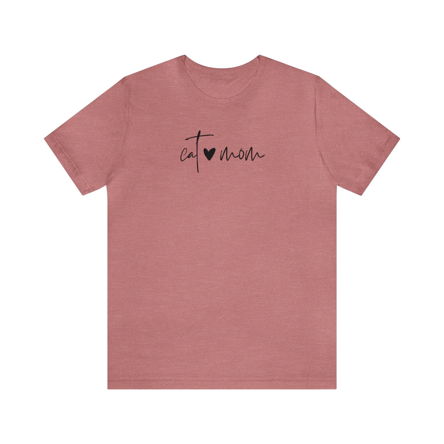 "Cat Mom" T-Shirt | Mom Life Shirt | Trendy Cat Mom Apparel | Birthday Gift Ideas for Cat Mom | Cat Mama Shirt | Cat Mom Shirt | Gift Idea for Mom of Fur Baby | Mom of Cats Shirt | Pet Mom Shirt