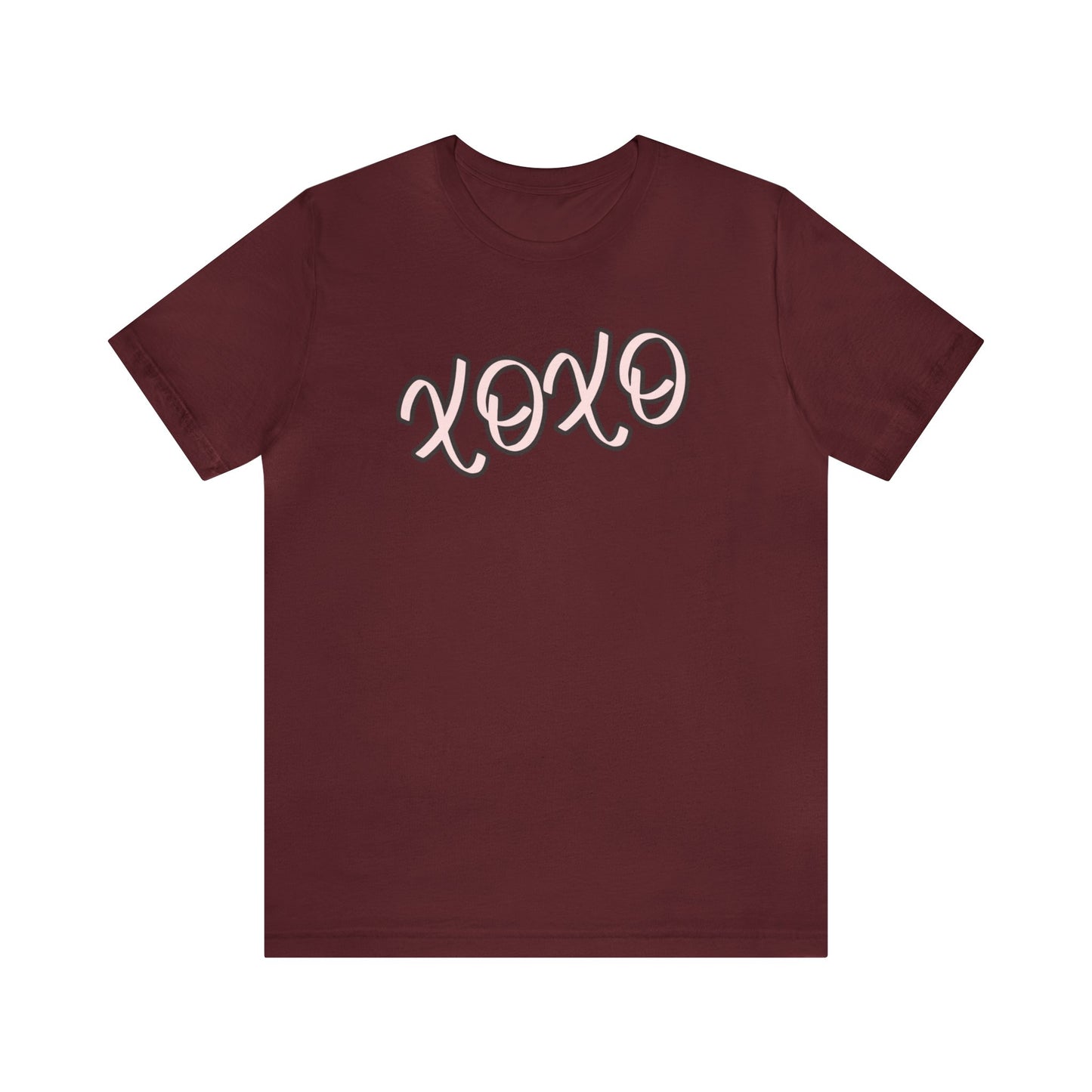 "XOXO" T-Shirt | Women's Hugs & Kisses Shirt | Ladies Valentine's Shirt | V Day Shirt for Her | Birthday Gift for Her | Valentine's Day T-shirts for Women | Gift for Her | Valentines Gift Ideas | V-Day Apparel