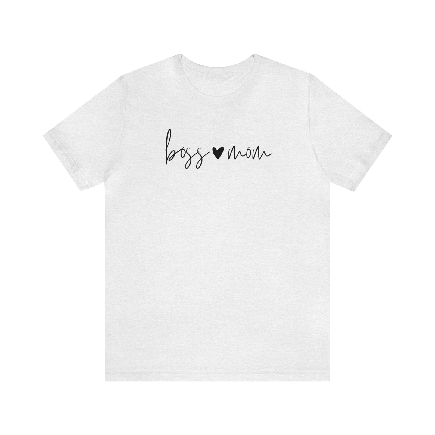 "Boss Mom" T-Shirt | Mom Life Shirt | Trendy Dog Mom Apparel | Birthday Gift Ideas for Dog Mom | Dog Mama Shirt | Dog Mom Shirt | Gift Idea for Mom of Fur Baby | Mom of Dogs Shirt | Pet Mom Shirt