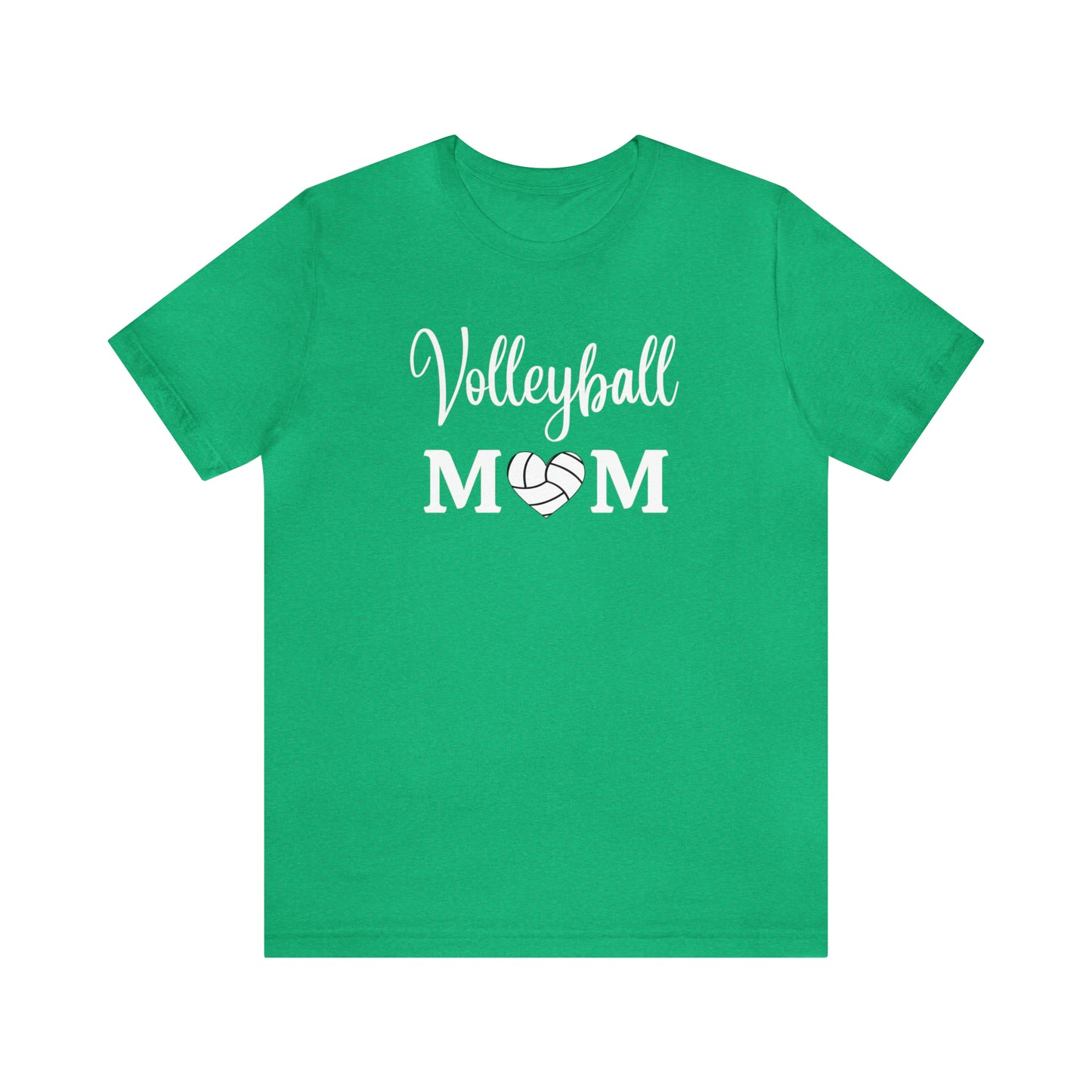 "Volleyball Mom" T-Shirt | Volleyball Mom Shirt | Gift Ideas for Volleyball Moms | Trendy Volleyball Mom Apparel | Mother's Day Gift Ideas for Moms | Comfortable Mom Clothing for Game Day | Volleyball Mama Shirt