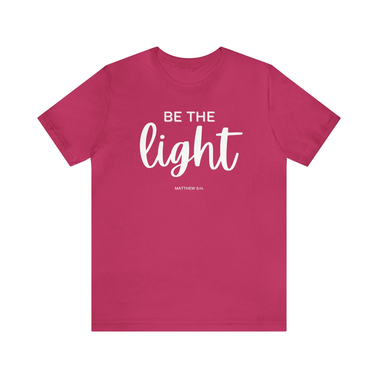 "Be the Light" T-Shirt | Mom Shirt | Gifts for Her | Women's Empowerment Tee | Christmas Gift Ideas for Women | Uplifting Women's Tee Shirts | Empowering Women's Shirt | Statement Shirt for Women