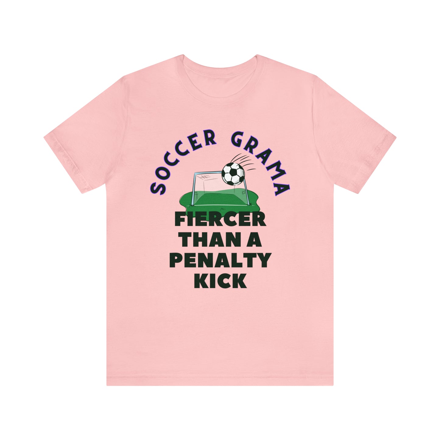 "Soccer Grama Fiercer Than a Penalty Kick" T-Shirt | Grandma Soccer Shirt | Soccer Grama Tee | Soccer Grandma Apparel | Funny Grandma Shirt | Gift for Soccer Grandmas | Mother's Day Gift Ideas for Grama | Soccer Grandma Tee