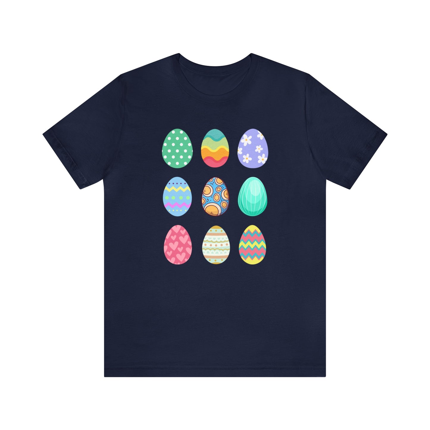 "Easter Eggs" T-Shirt | Easter Egg Shirt for Women | Ladies Easter Shirt with Easter Eggs | Gift for Her | Easter Egg Tee | Easter Apparel for Ladies | Women's Easter Tee Shirt