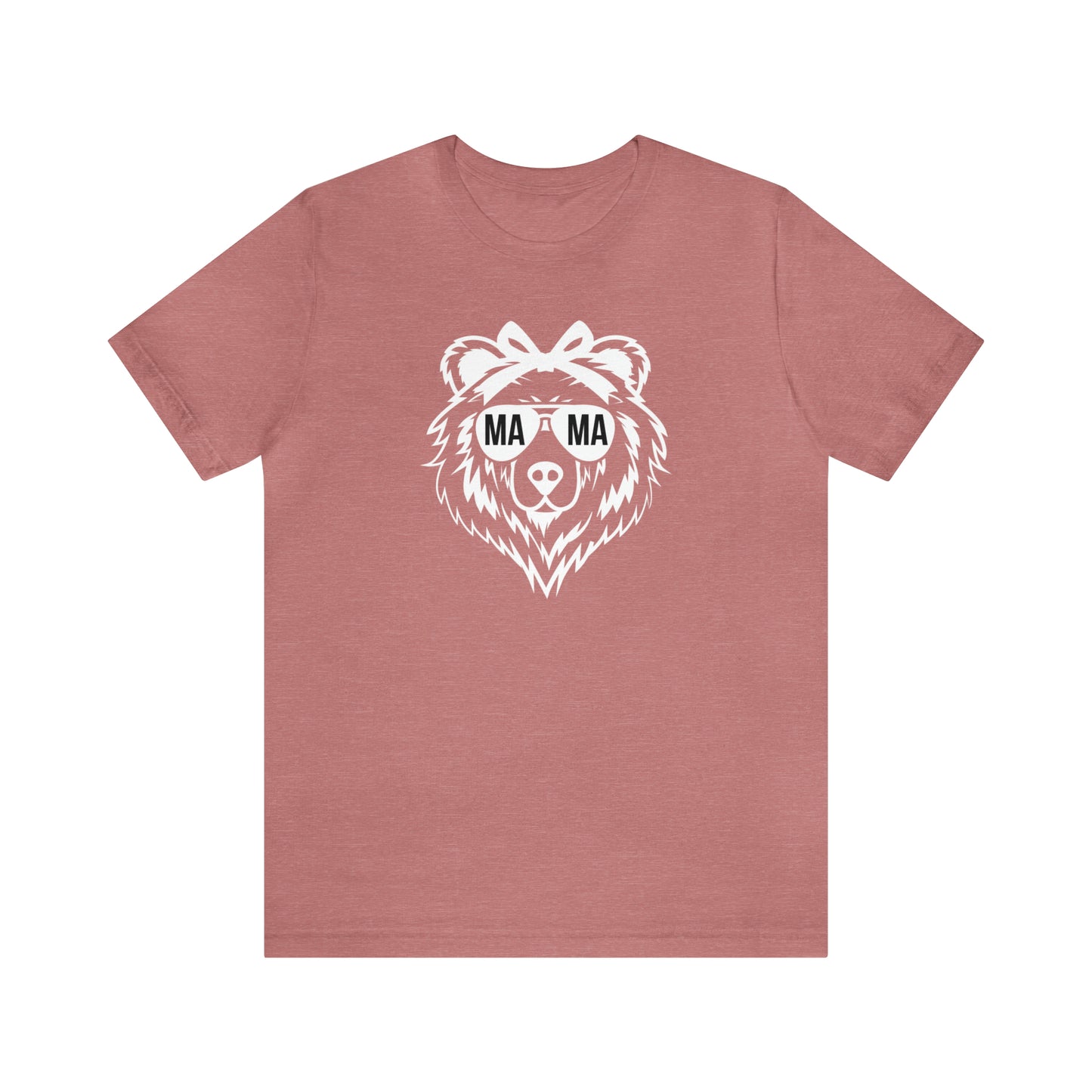 "Mama Bear" T-Shirt | Adorable and Comfy Tee for Mama Bears | Fun and Cute T-Shirt for Moms | Stylish Clothing for Moms | Birthday Gift Ideas for Mom