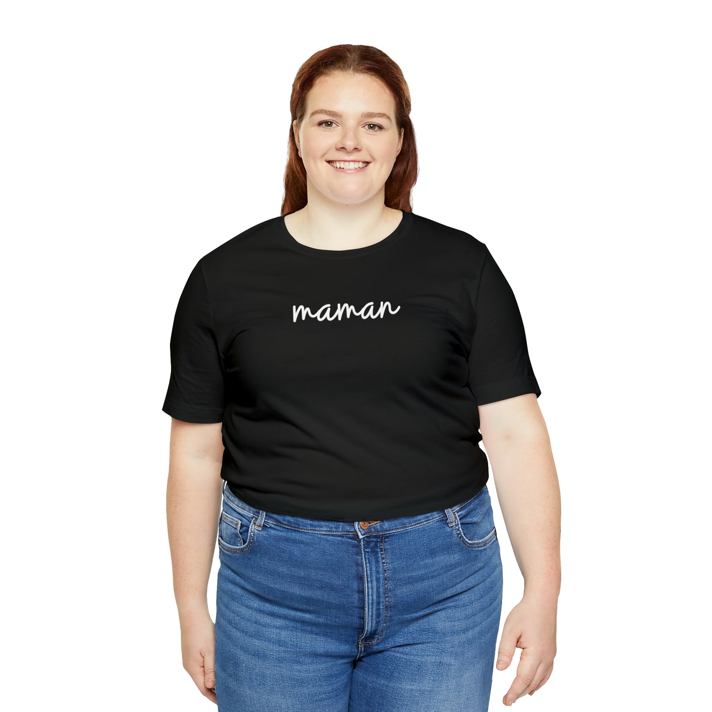 "Maman" T-Shirt | Chic Mom Shirt | French Mom Tee | Mother's Day Gift Ideas | French Mom Shirt | One Word Shirt | Gift Ideas for Mom | Shirt for French Speaking Mom