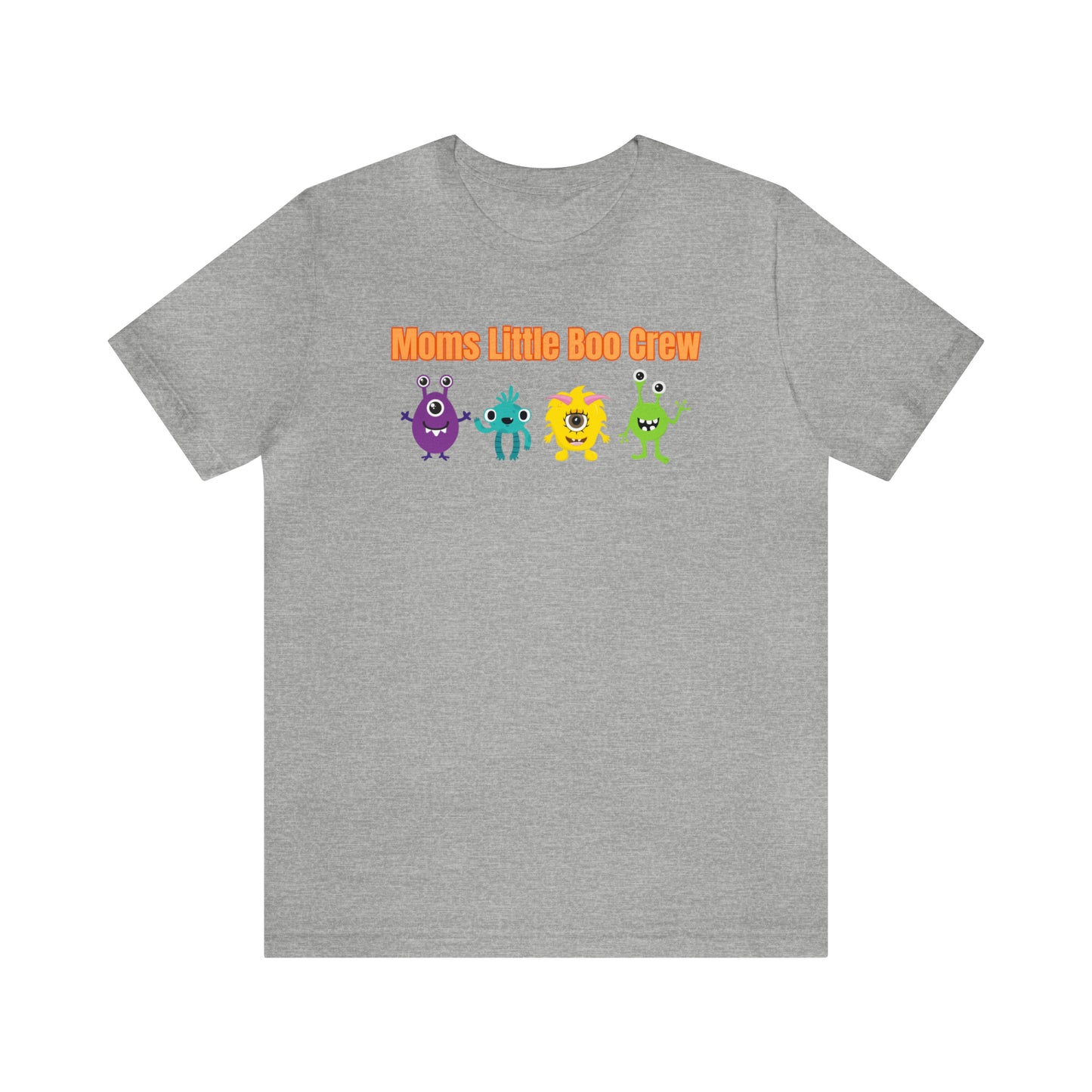 "Moms Little Boo Crew 4" T-shirt | Mom of 4 Halloween Shirt | Mama Halloween Shirt | Trendy Halloween Apparel | Funny Halloween T-Shirts for Moms | Monster Halloween Mom Shirt | Witchy Mom Shirt | Birthday Gift Ideas for Moms that Love Halloween