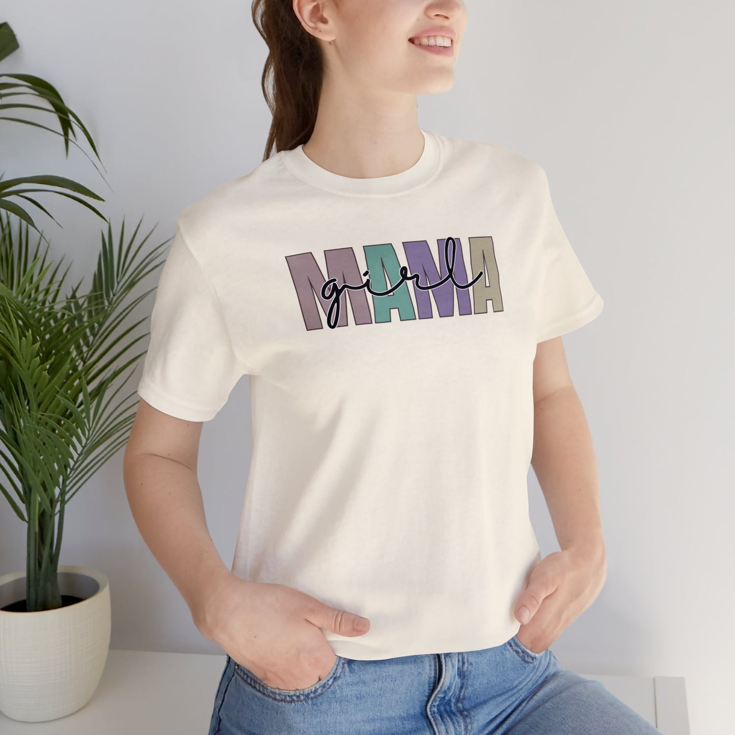 "Girl Mama" T-Shirt | Girl Mama Shirt | Girl Mom Shirt | Trendy Mom Apparel | Mother's Day Gift Ideas for Mom | Mama Shirt | Mom of Girls Tee | Cute Mama Apparel | New Mom Gift | Mom of Girls Shirt