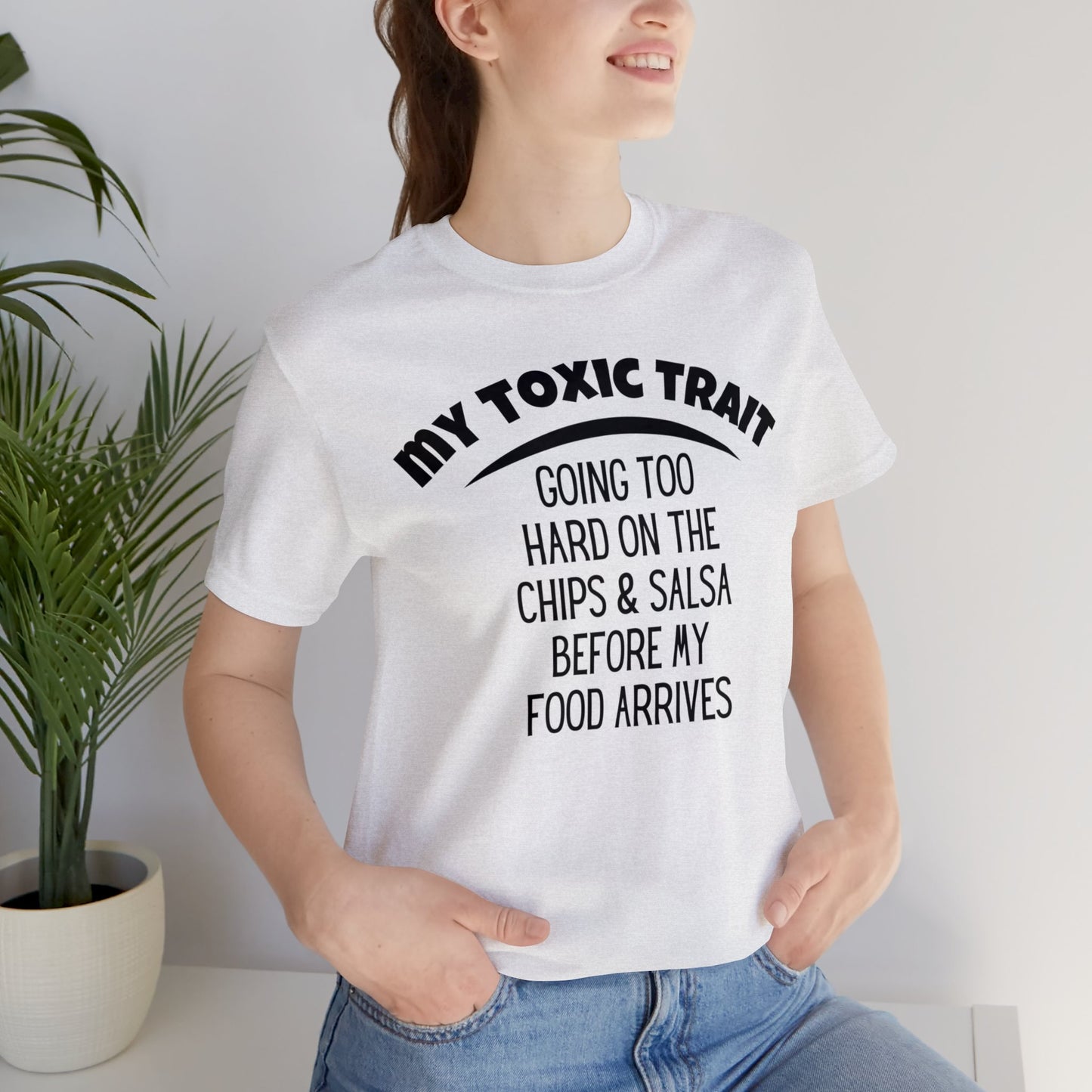 "My Toxic Trait" T-Shirt | Sarcastic Women's Shirt | Funny and Honest Women's Shirt | Gift for Her | Ladies Humorous Shirt | Toxic Trait Shirt for Women | Birthday Gift Ideas for Women | Women With A Sense of Humor Shirt