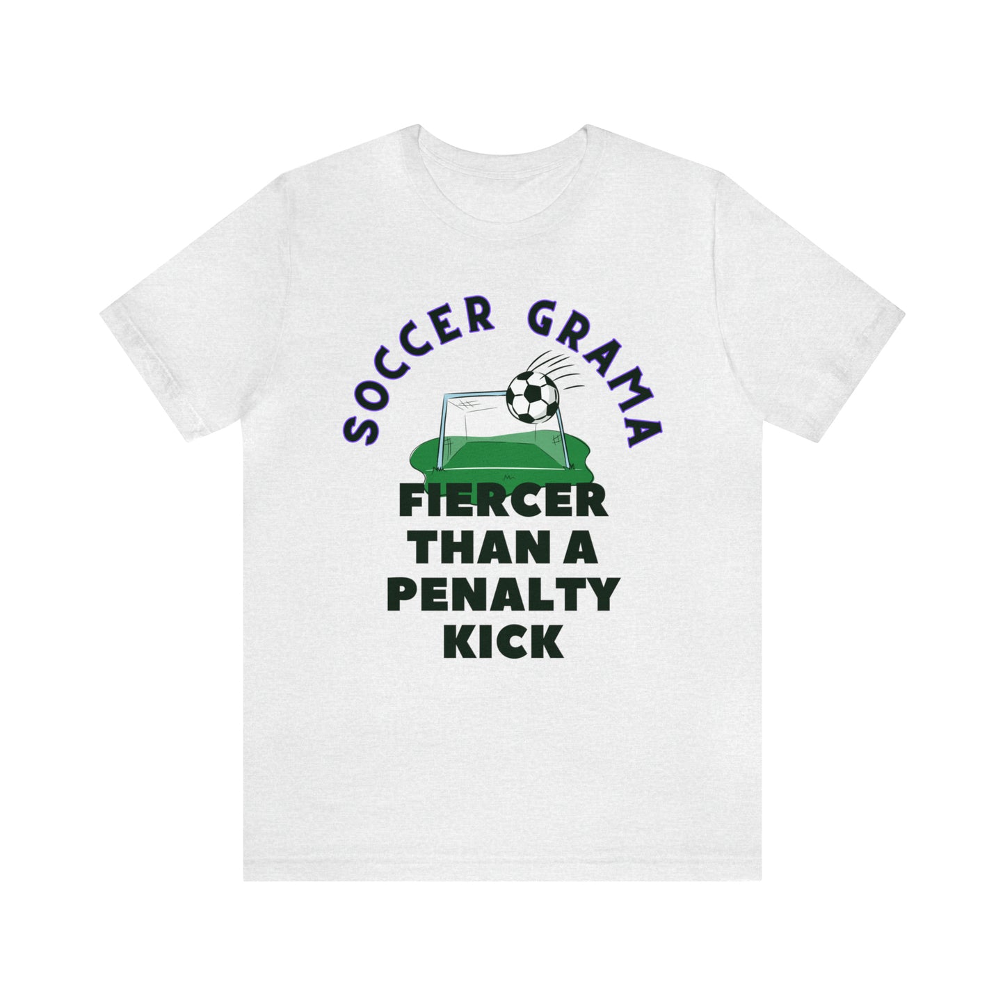 "Soccer Grama Fiercer Than a Penalty Kick" T-Shirt | Grandma Soccer Shirt | Soccer Grama Tee | Soccer Grandma Apparel | Funny Grandma Shirt | Gift for Soccer Grandmas | Mother's Day Gift Ideas for Grama | Soccer Grandma Tee