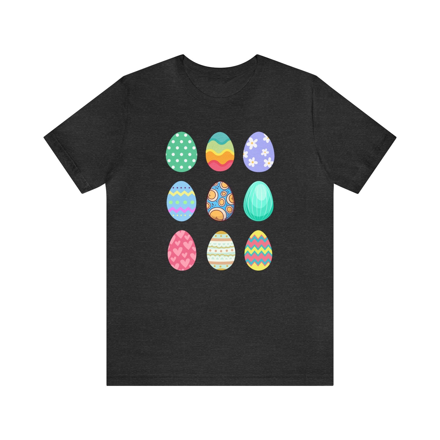 "Easter Eggs" T-Shirt | Easter Egg Shirt for Women | Ladies Easter Shirt with Easter Eggs | Gift for Her | Easter Egg Tee | Easter Apparel for Ladies | Women's Easter Tee Shirt