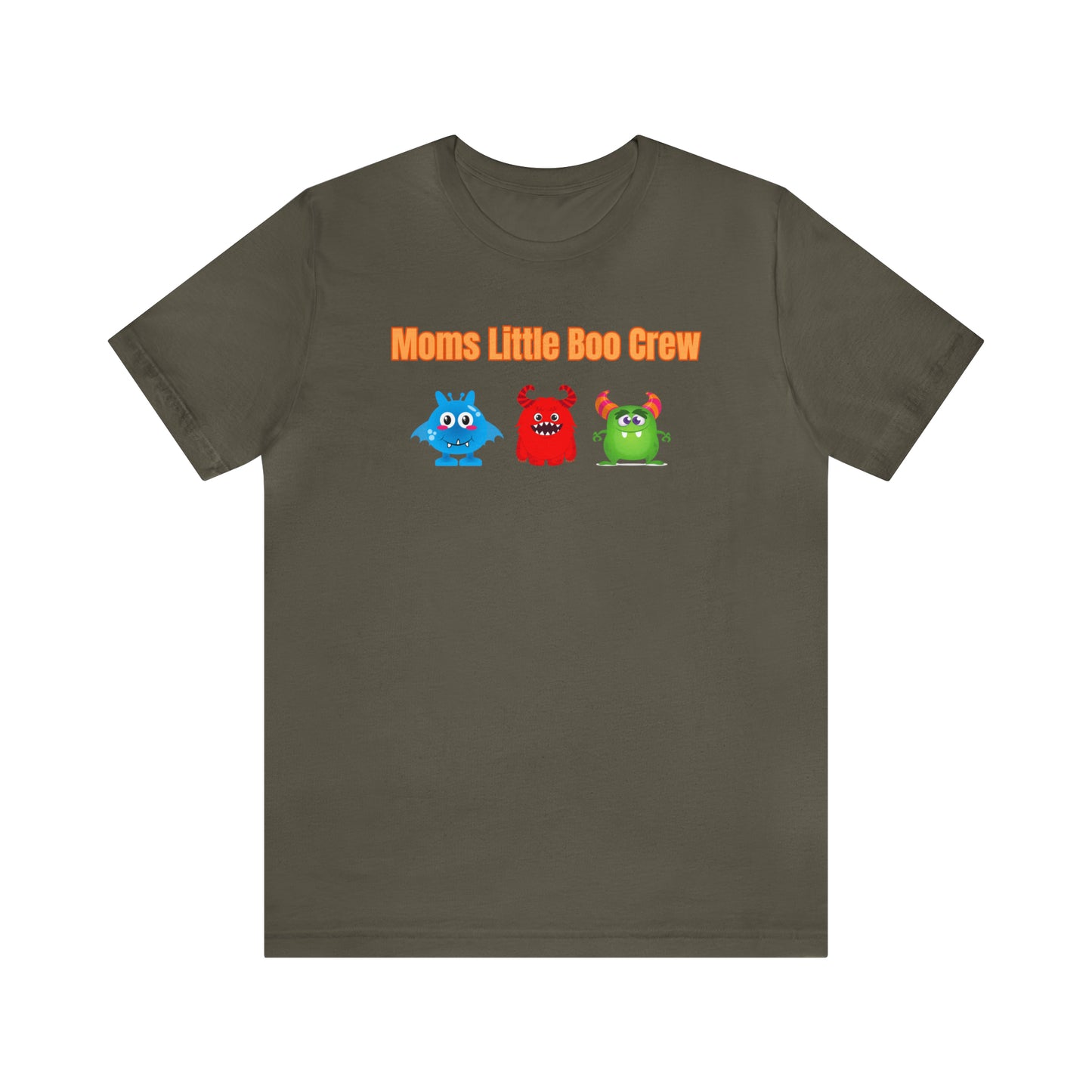 "Moms Little Boo Crew 3" T-Shirt | Mom of 3 Halloween Shirt | Cute Halloween Shirt for Mom | Birthday Gift Ideas for Mom | Mama Halloween Shirt | Trendy Halloween Apparel | Stylish Tee for Halloween Parties