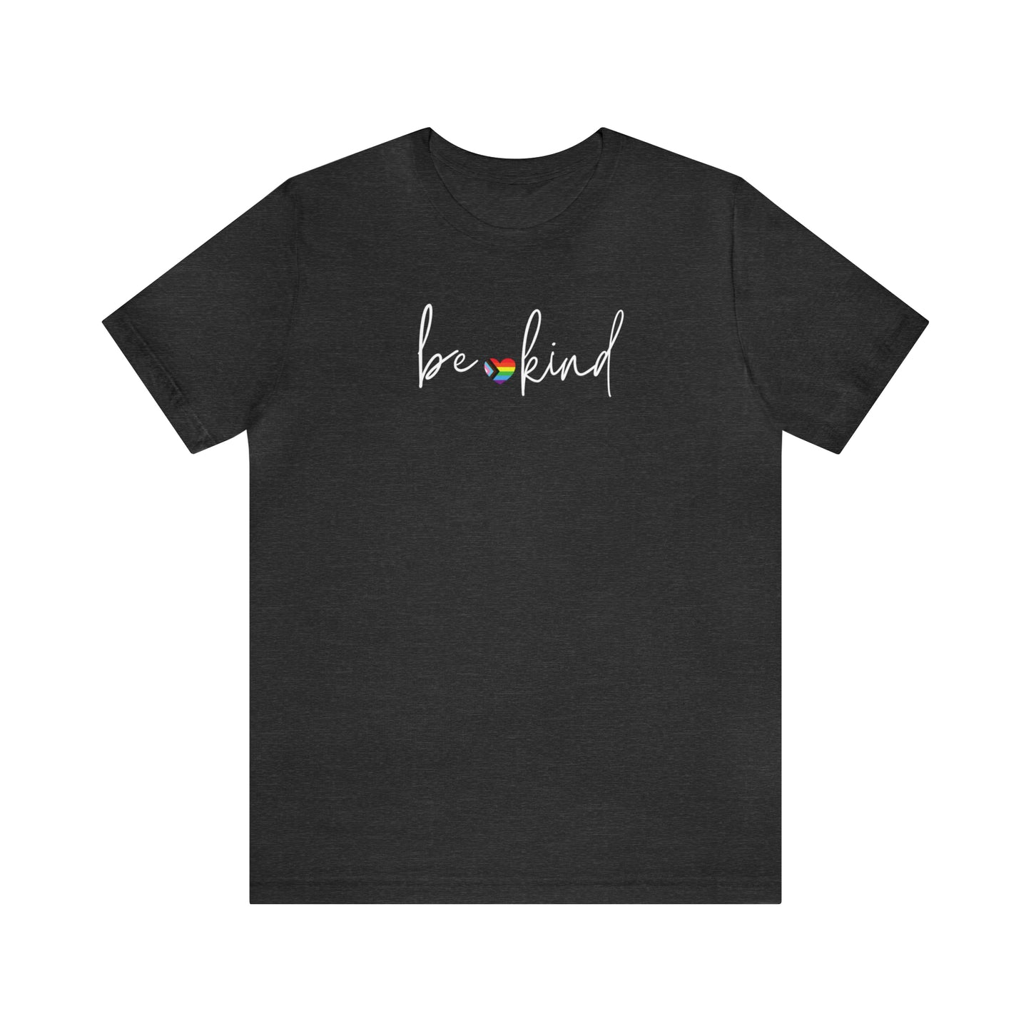 "Be Kind" T-Shirt | LGBTQ+ Shirt | Cute LGBTQ+ Mom Shirt | Pride Mom Tee | LGBTQ+ Shirts | Pride Month Gift Ideas for Women | Inclusive Apparel | Proud Mom of LGBTQ+ Child Tee | Pride Month Shirt