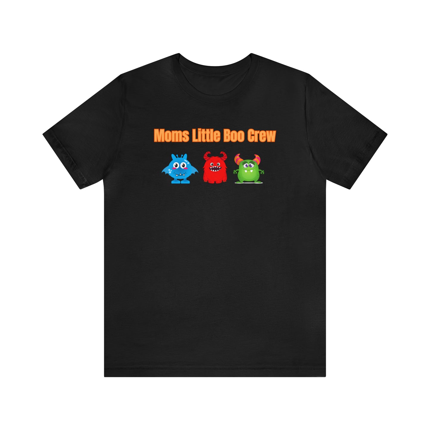 "Moms Little Boo Crew 3" T-Shirt | Mom of 3 Halloween Shirt | Cute Halloween Shirt for Mom | Birthday Gift Ideas for Mom | Mama Halloween Shirt | Trendy Halloween Apparel | Stylish Tee for Halloween Parties