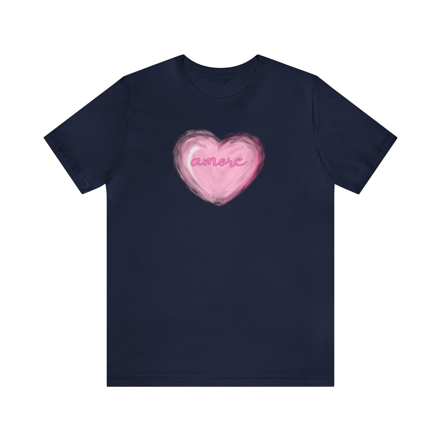 "Amore" T-Shirt | Simple Women's Valentine's Day Shirt | Gift for Her | Ladies Tee for V Day | Womens Love Shirt for Valentine's Day | V-Day Tee Shirt for Women