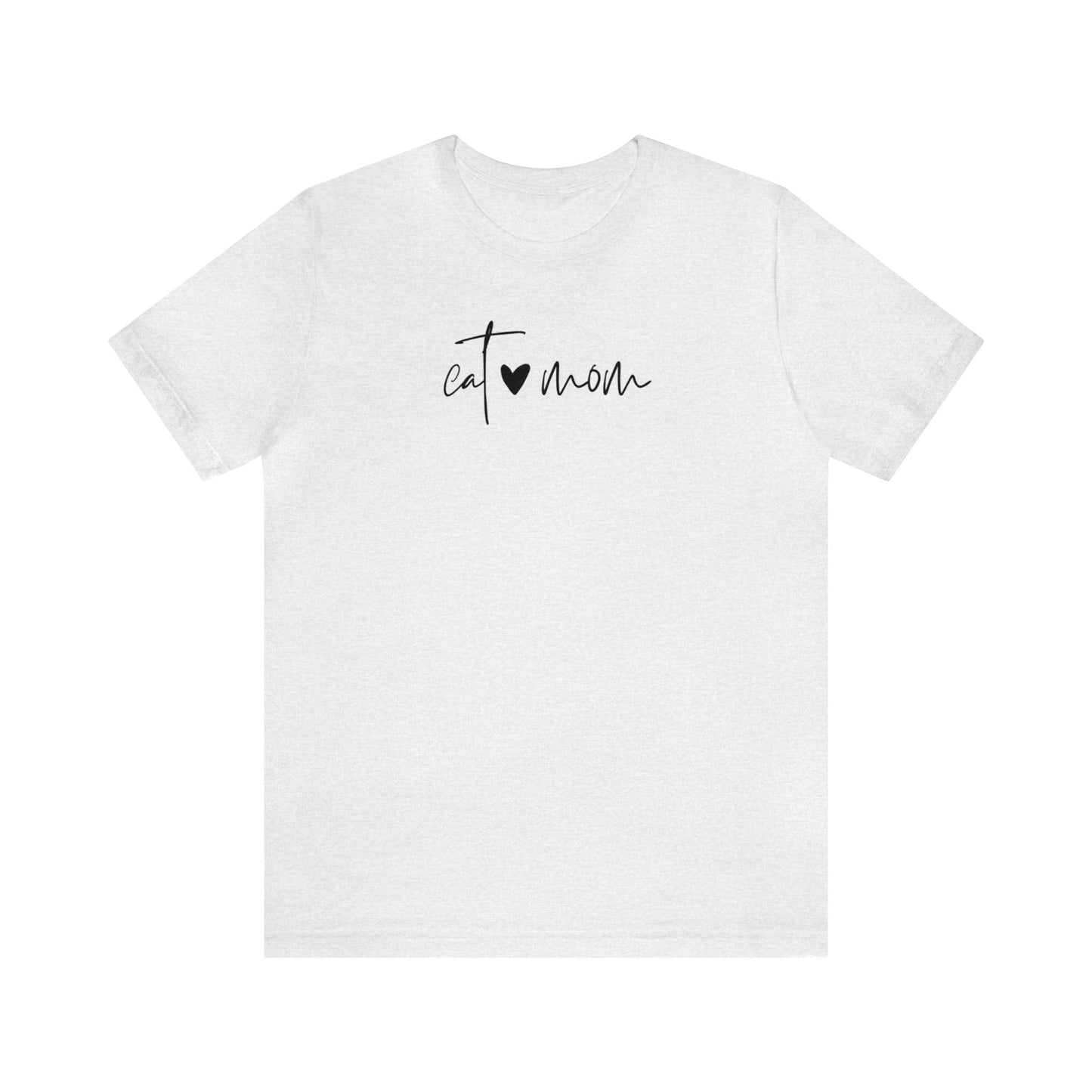 "Cat Mom" T-Shirt | Mom Life Shirt | Trendy Cat Mom Apparel | Birthday Gift Ideas for Cat Mom | Cat Mama Shirt | Cat Mom Shirt | Gift Idea for Mom of Fur Baby | Mom of Cats Shirt | Pet Mom Shirt