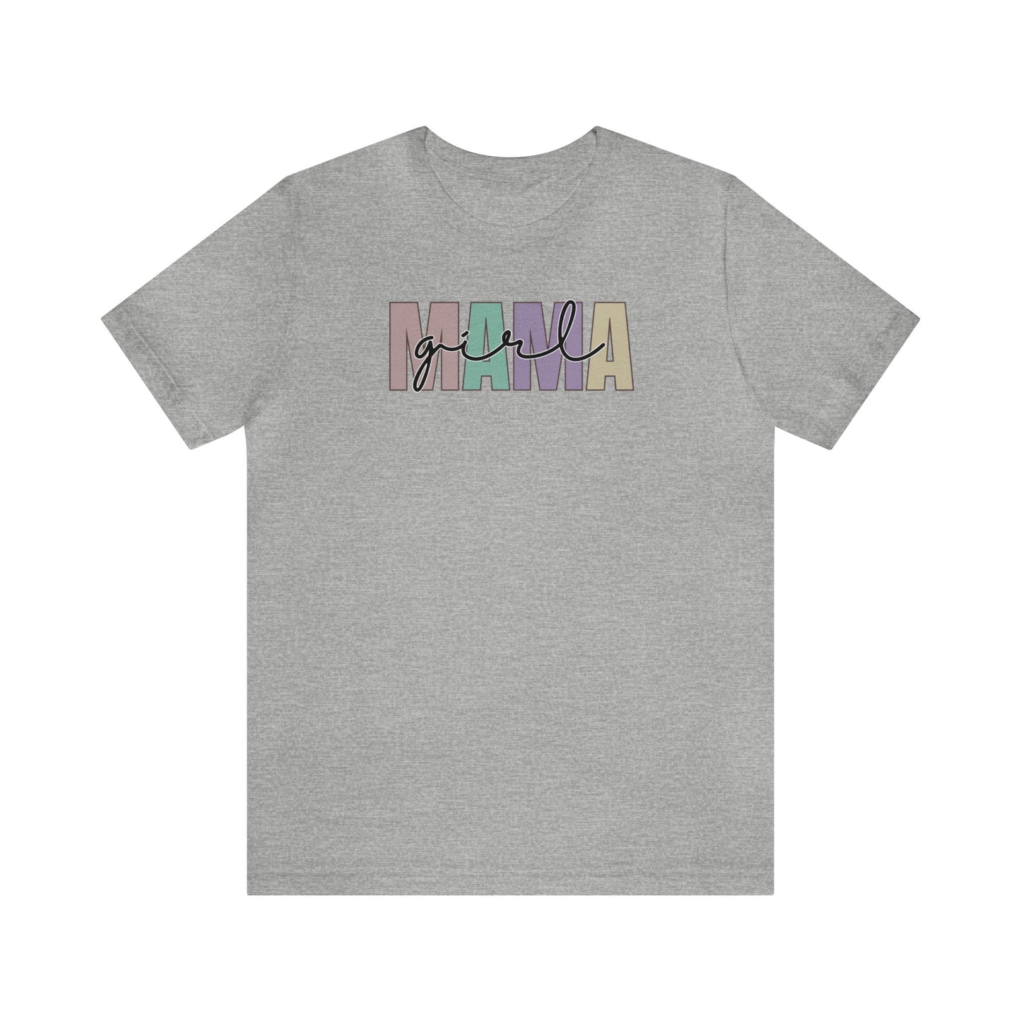 "Girl Mama" T-Shirt | Girl Mama Shirt | Girl Mom Shirt | Trendy Mom Apparel | Mother's Day Gift Ideas for Mom | Mama Shirt | Mom of Girls Tee | Cute Mama Apparel | New Mom Gift | Mom of Girls Shirt