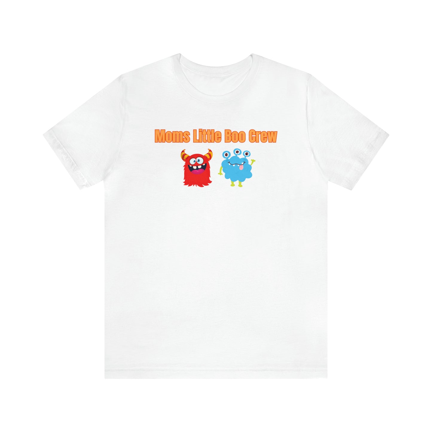 "Moms Little Boo Crew 2" T-Shirt | Mom of 2 Halloween Shirt | Halloween Shirt for Moms | Trendy Halloween Apparel | Monsters Halloween Shirt | Birthday Gift Ideas for Mom | Mama Halloween Shirt