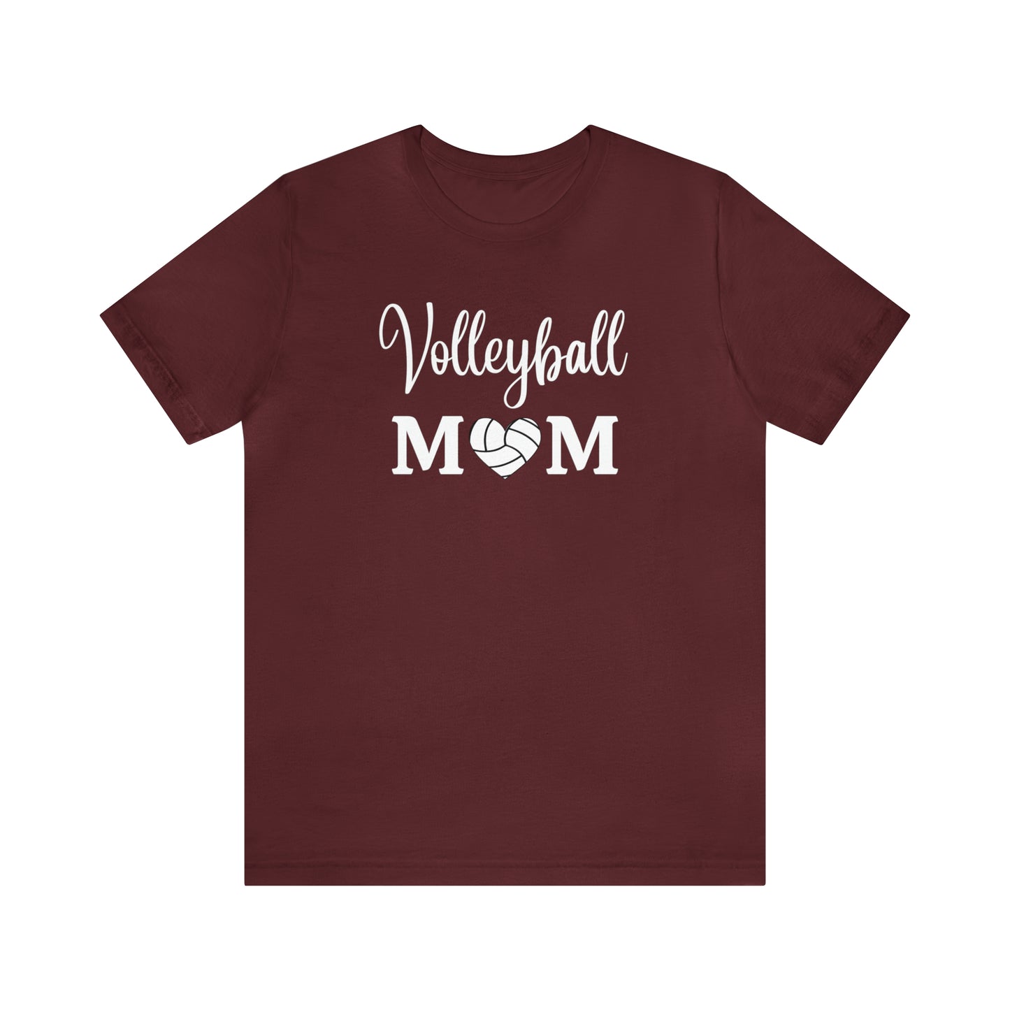 "Volleyball Mom" T-Shirt | Volleyball Mom Shirt | Gift Ideas for Volleyball Moms | Trendy Volleyball Mom Apparel | Mother's Day Gift Ideas for Moms | Comfortable Mom Clothing for Game Day | Volleyball Mama Shirt