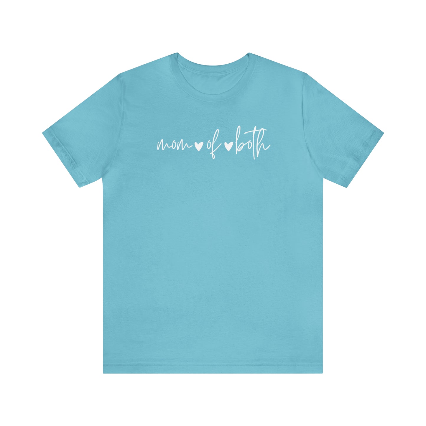 "Mom of Both" T-Shirt | Birthday Gift Idea for Mom of Boys | Mom Life Shirt | Trendy Mom Apparel | Mother's Day Gift Ideas | Mom of Both Shirt | Girl Mom Shirt | Mom of Daughter and Son Shirt | Boy Mom Shirt