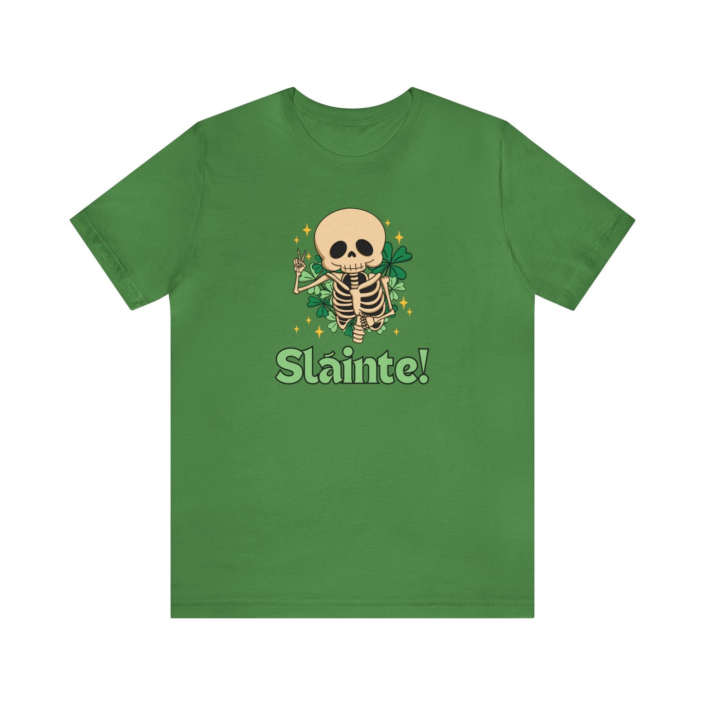 "Sláinte" T-Shirt | St. Patty's Day Tee Shirt for Women | Ladies Tee for St. Patrick's Day | Womens Tee for St. Patty's Day | Gift for Her | Women's St. Patty's Day Shirt