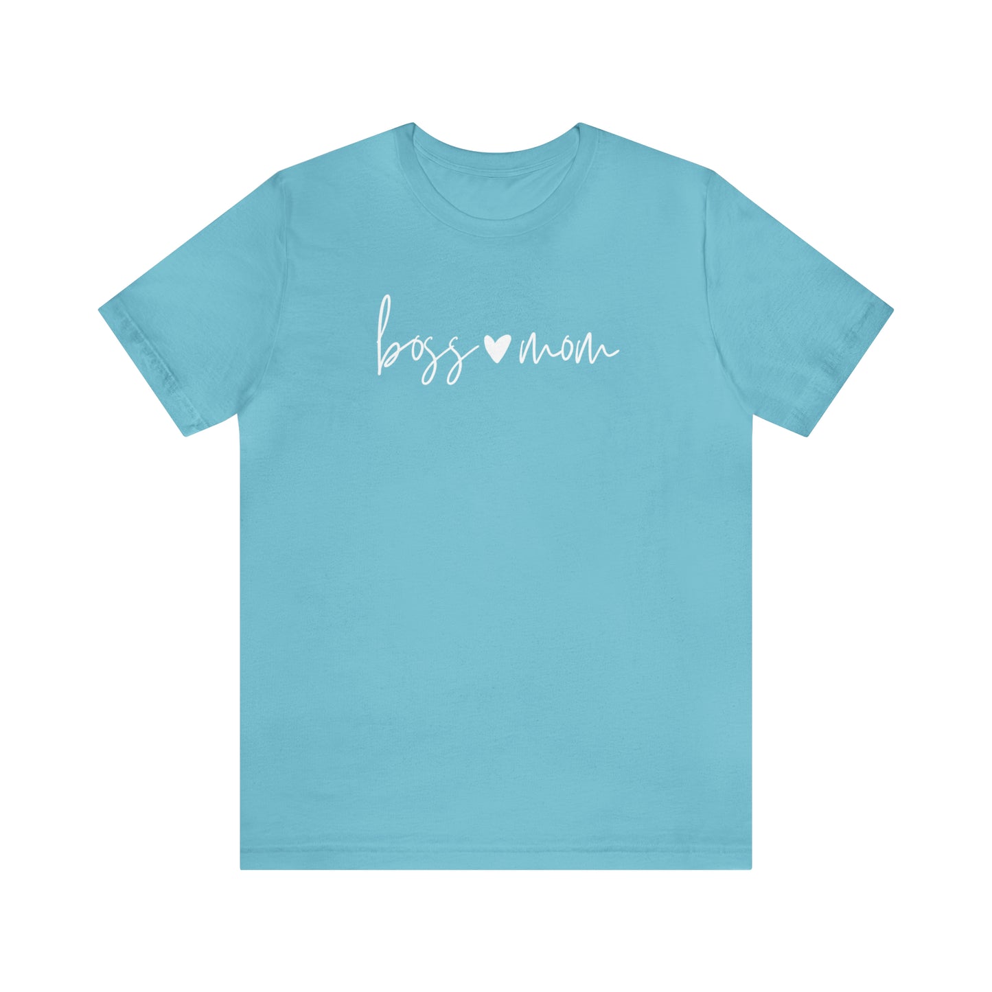 "Boss Mom" T-Shirt | Mom Life Shirt | Trendy Dog Mom Apparel | Birthday Gift Ideas for Dog Mom | Dog Mama Shirt | Dog Mom Shirt | Gift Idea for Mom of Fur Baby | Mom of Dogs Shirt | Pet Mom Shirt