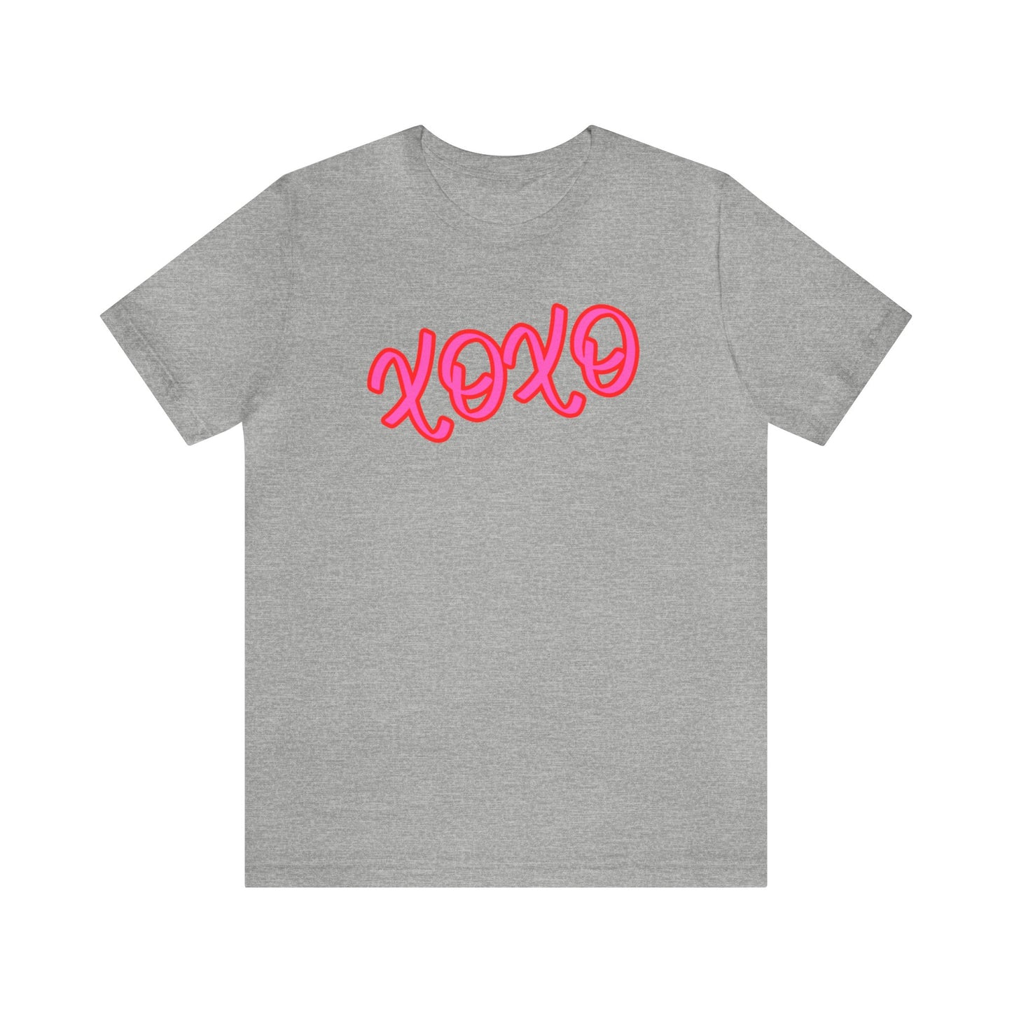 "XOXO" T-Shirt | Women's Hugs & Kisses Shirt | Ladies Valentine's Shirt | V Day Shirt for Her | Birthday Gift for Her | Valentine's Day T-shirts for Women | Gift for Her | Valentines Gift Ideas | V-Day Apparel