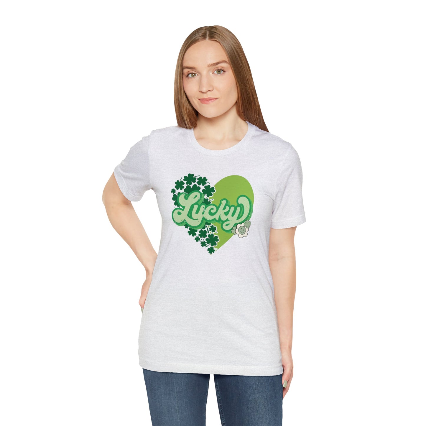 "Lucky" T-Shirt | Ladies St. Patty's Day Tee Shirt for Women | Women's Shirt for St. Patrick's Day | Women's St. Patty's Day Shirt | Gift for Women | Lucky Shirt for Women