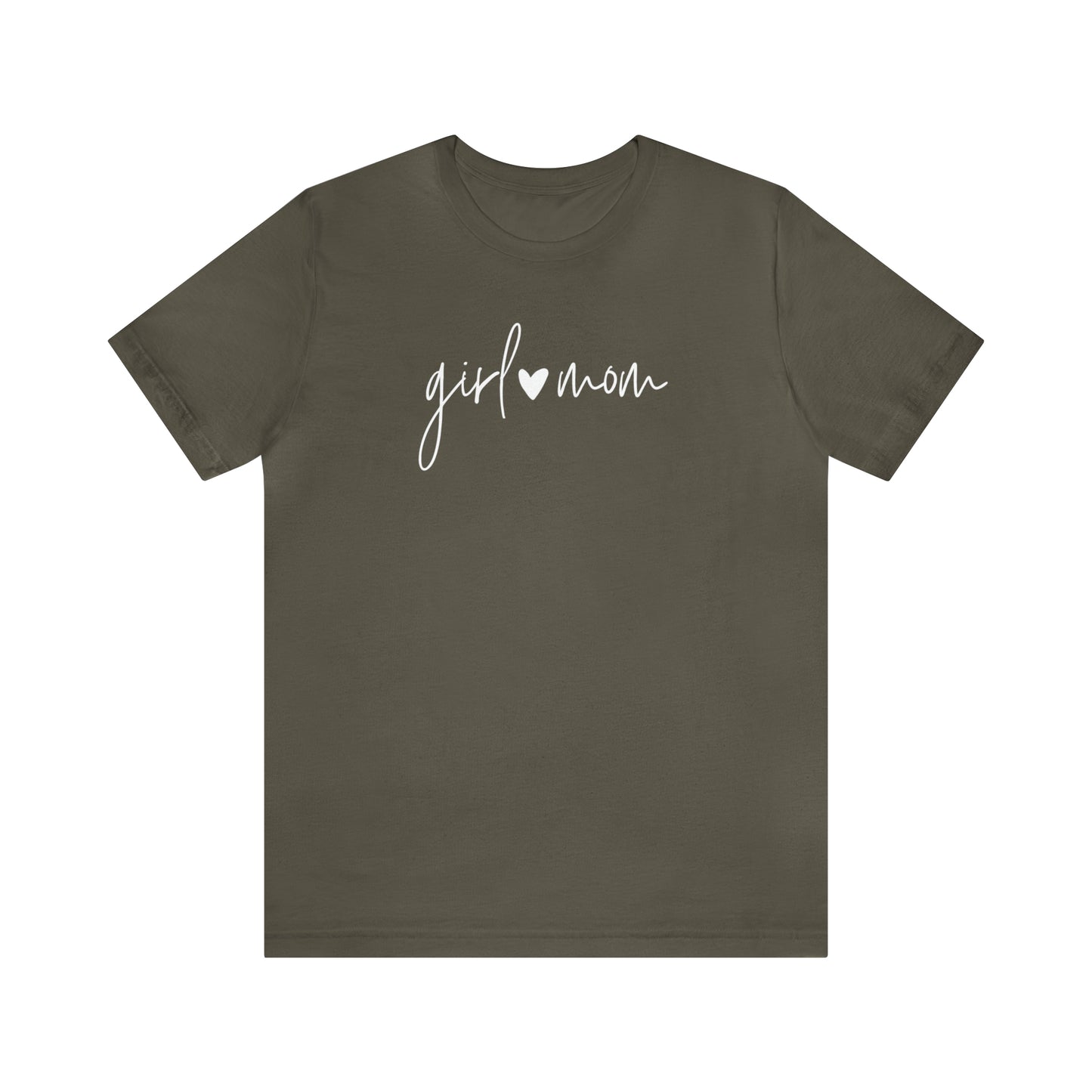 "Girl Mom" T-Shirt | Mom Life Shirt | Trendy Mom Apparel | Mother's Day Gift Ideas for Mom | Mama Shirt | Girl Mom Shirt | New Mom Gift | Mom of Girls Shirt