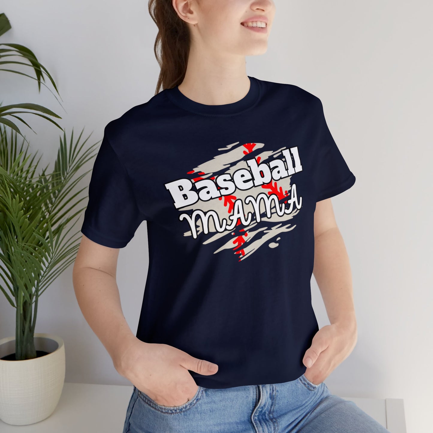 "Baseball Mama" T-Shirt | Baseball Mom Shirt | Baseball Mama Shirt | Perfect Gift for Baseball Moms | Trendy Baseball Mom Apparel | Baseball Mom Tee | Baseball Mama Tee | Mom Clothing for Game Day