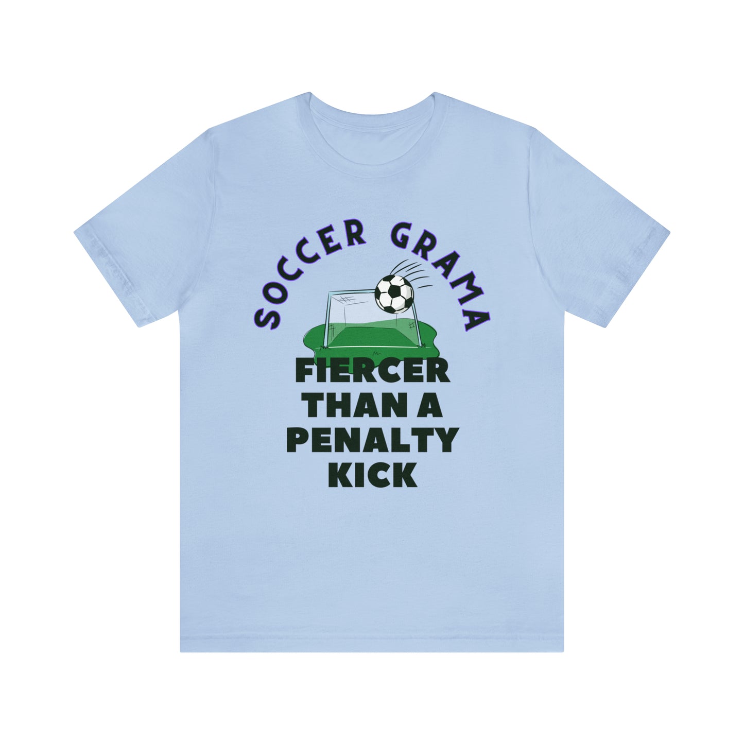 "Soccer Grama Fiercer Than a Penalty Kick" T-Shirt | Grandma Soccer Shirt | Soccer Grama Tee | Soccer Grandma Apparel | Funny Grandma Shirt | Gift for Soccer Grandmas | Mother's Day Gift Ideas for Grama | Soccer Grandma Tee