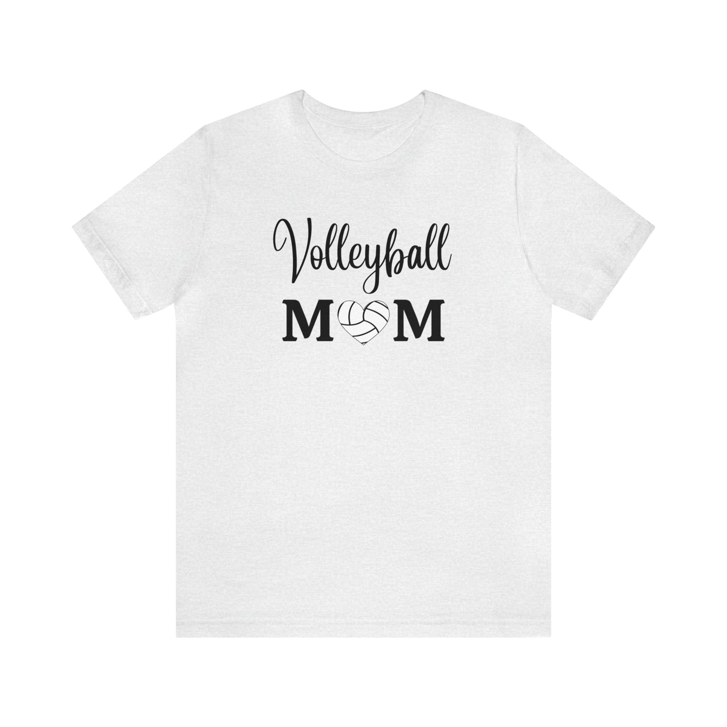 "Volleyball Mom" T-Shirt | Volleyball Mom Shirt | Gift Ideas for Volleyball Moms | Trendy Volleyball Mom Apparel | Mother's Day Gift Ideas for Moms | Comfortable Mom Clothing for Game Day | Volleyball Mama Shirt