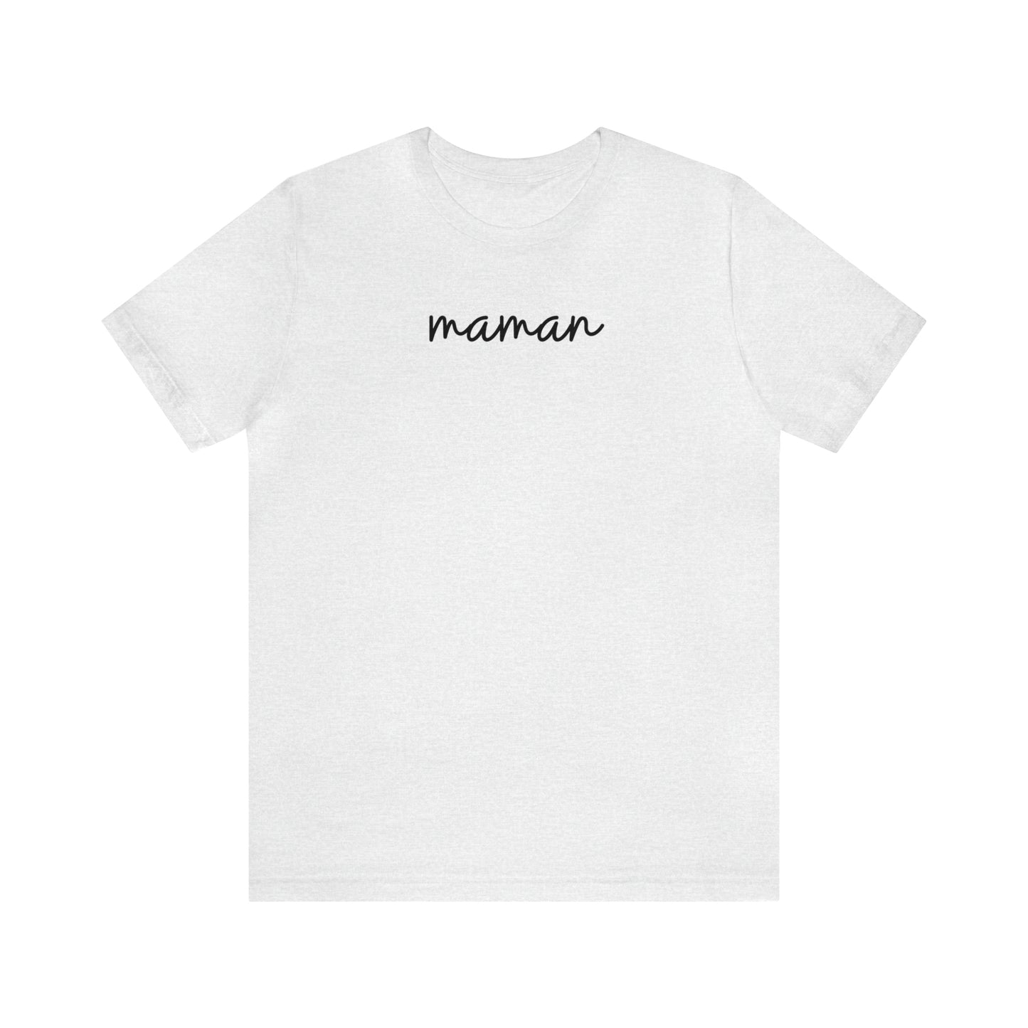 "Maman" T-Shirt | Chic Mom Shirt | French Mom Tee | Mother's Day Gift Ideas | French Mom Shirt | One Word Shirt | Gift Ideas for Mom | Shirt for French Speaking Mom