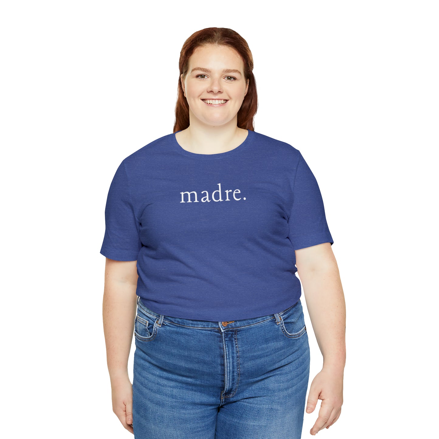 "Madre" T-Shirt | Hispanic Mom Shirt | Stylish Mom Apparel | Cute Mom Tees | Birthday Gift Ideas for Moms | Spanish Mom Shirt | Motherhood Shirts | Comfortable Everyday Mom Wear | Trendy Mom Shirts