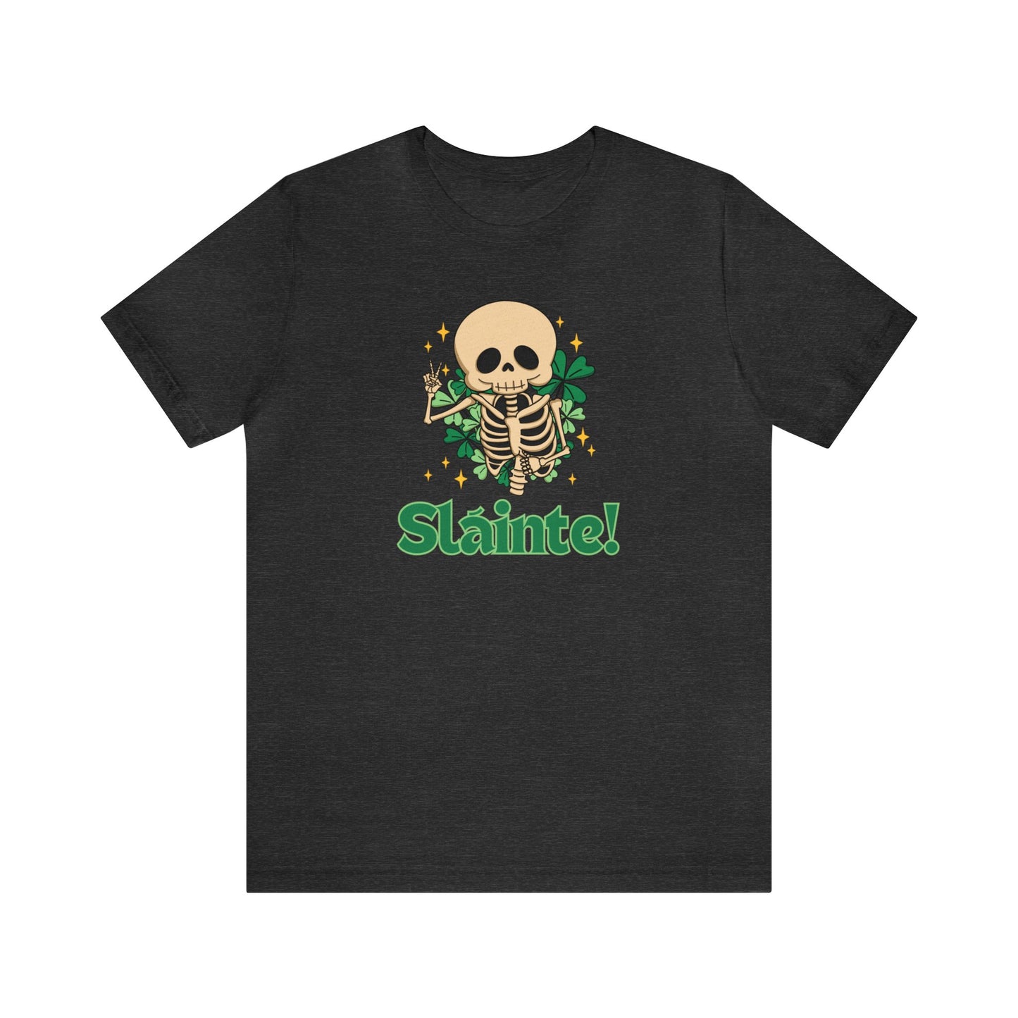 "Sláinte" T-Shirt | St. Patty's Day Tee Shirt for Women | Ladies Tee for St. Patrick's Day | Womens Tee for St. Patty's Day | Gift for Her | Women's St. Patty's Day Shirt