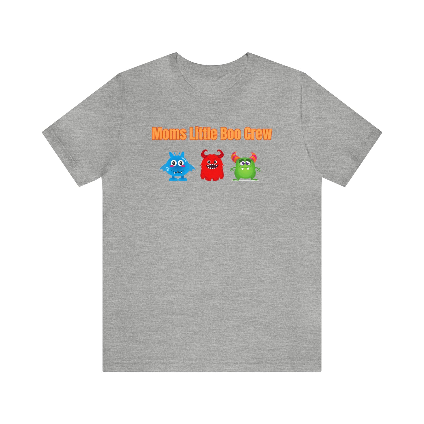 "Moms Little Boo Crew 3" T-Shirt | Mom of 3 Halloween Shirt | Cute Halloween Shirt for Mom | Birthday Gift Ideas for Mom | Mama Halloween Shirt | Trendy Halloween Apparel | Stylish Tee for Halloween Parties