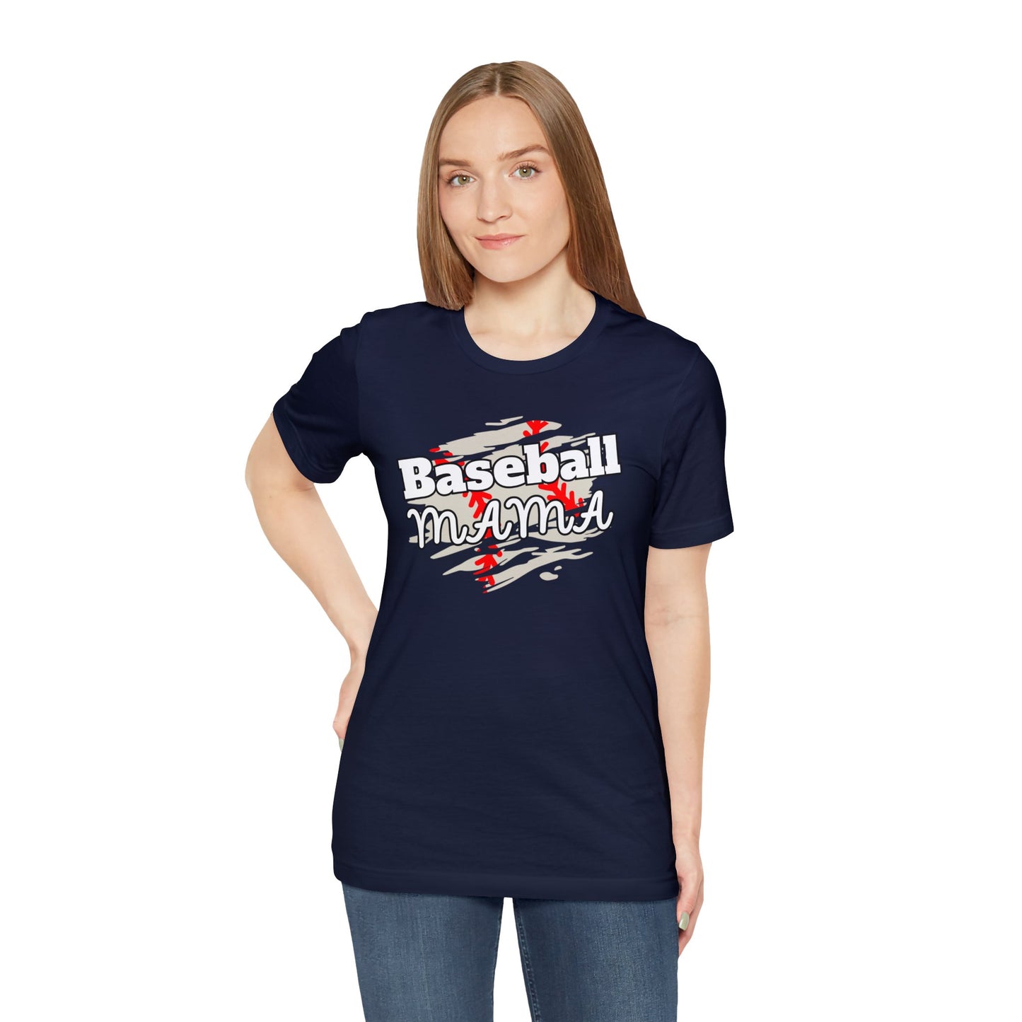 "Baseball Mama" T-Shirt | Baseball Mom Shirt | Baseball Mama Shirt | Perfect Gift for Baseball Moms | Trendy Baseball Mom Apparel | Baseball Mom Tee | Baseball Mama Tee | Mom Clothing for Game Day