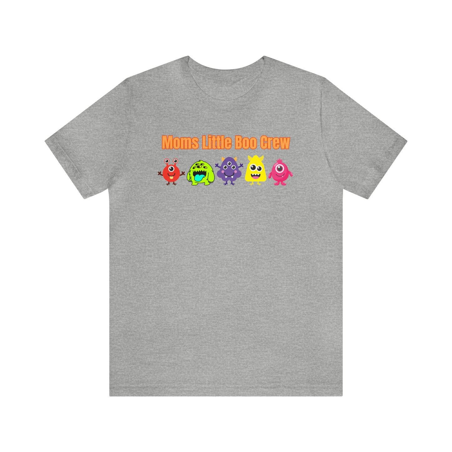 "Moms Little Boo Crew 5" T-shirt | Mom of 5 Halloween Shirt | Halloween Mom Shirt | Gift Ideas for Women Who Love Halloween | Trendy Halloween Apparel | Halloween Shirts With Sayings for Moms | Cute Halloween Shirt | Mama Halloween Shirt