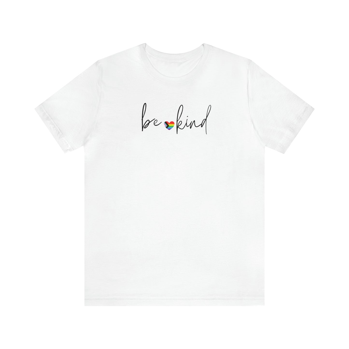 "Be Kind" T-Shirt | LGBTQ+ Shirt | Cute LGBTQ+ Mom Shirt | Pride Mom Tee | LGBTQ+ Shirts | Pride Month Gift Ideas for Women | Inclusive Apparel | Proud Mom of LGBTQ+ Child Tee | Pride Month Shirt