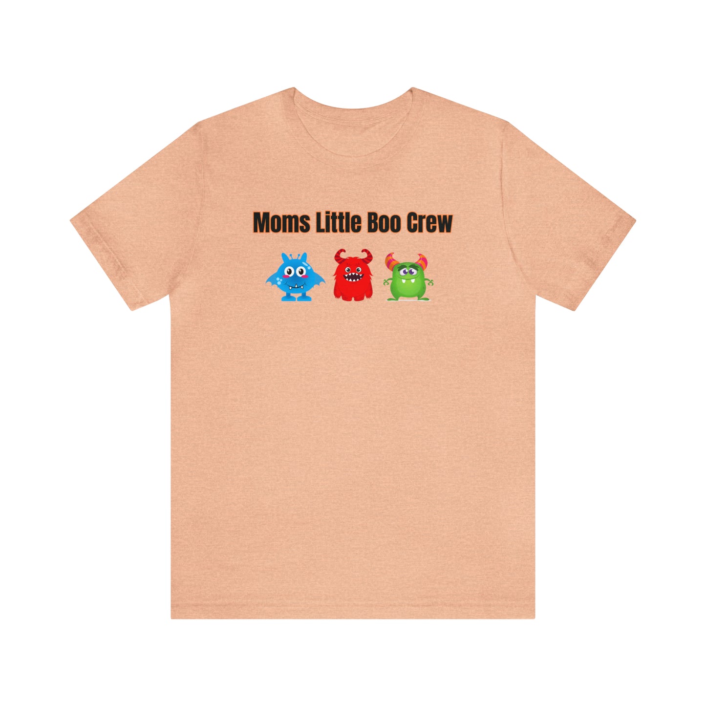 "Moms Little Boo Crew 3" T-Shirt | Mom of 3 Halloween Shirt | Cute Halloween Shirt for Mom | Birthday Gift Ideas for Mom | Mama Halloween Shirt | Trendy Halloween Apparel | Stylish Tee for Halloween Parties