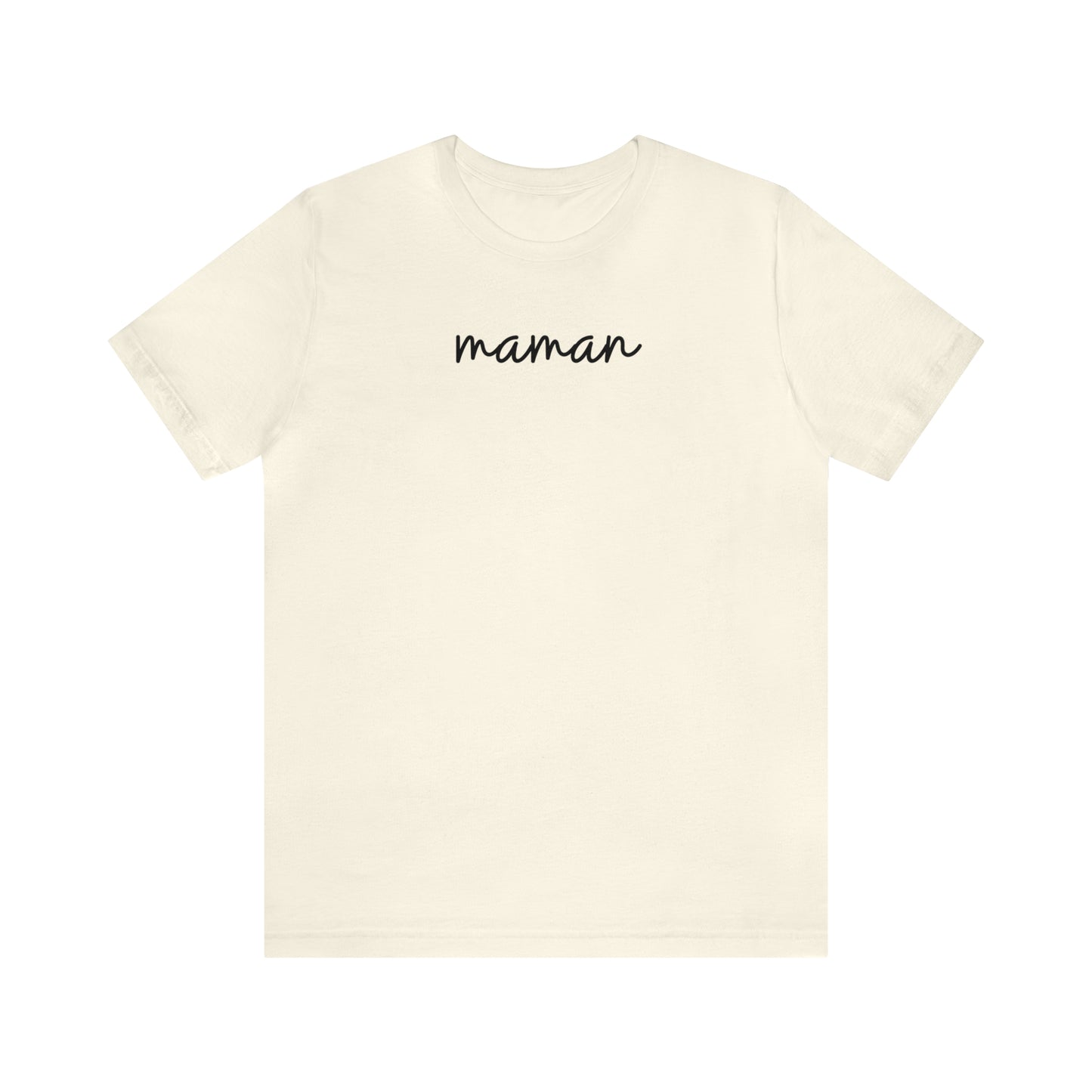 "Maman" T-Shirt | Chic Mom Shirt | French Mom Tee | Mother's Day Gift Ideas | French Mom Shirt | One Word Shirt | Gift Ideas for Mom | Shirt for French Speaking Mom