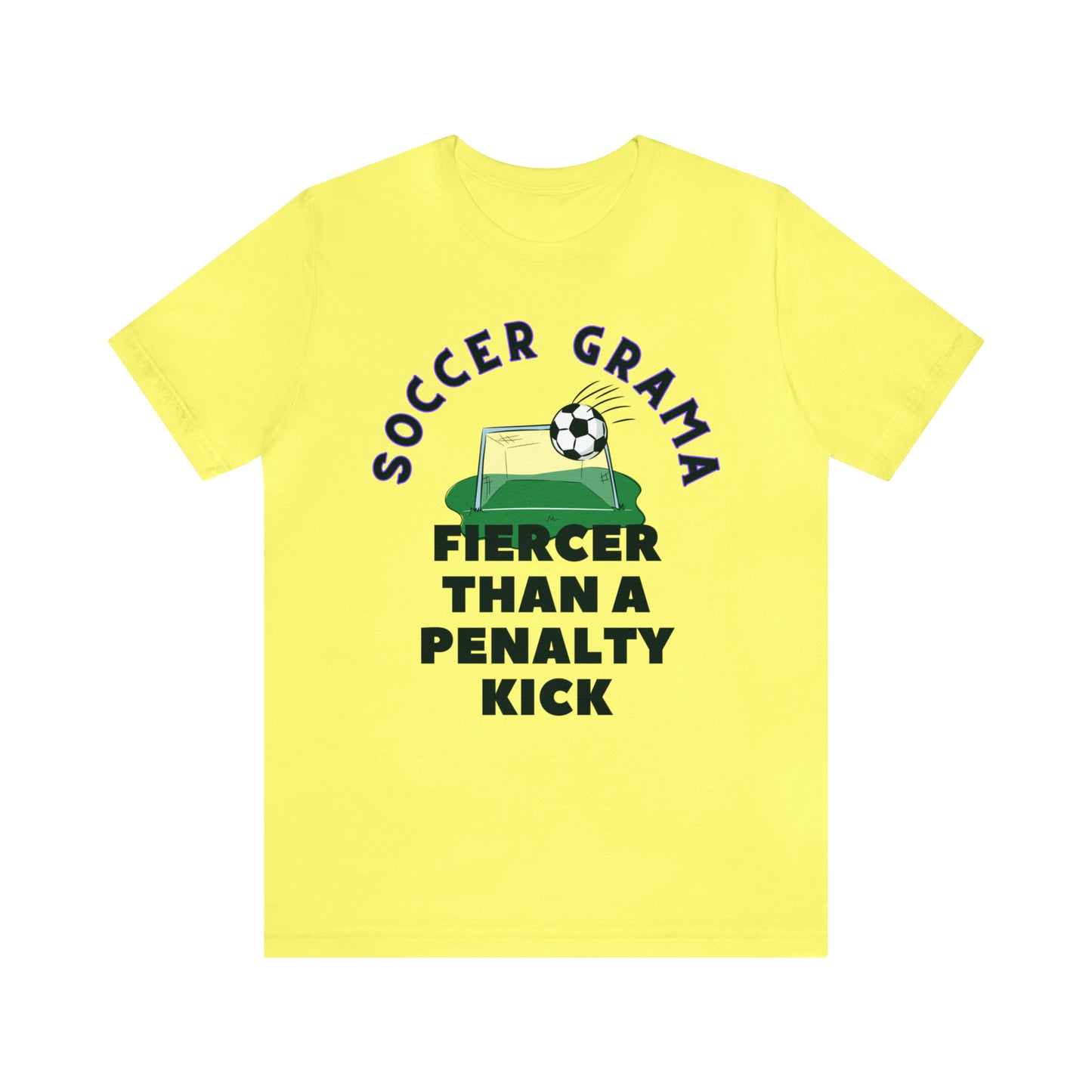 "Soccer Grama Fiercer Than a Penalty Kick" T-Shirt | Grandma Soccer Shirt | Soccer Grama Tee | Soccer Grandma Apparel | Funny Grandma Shirt | Gift for Soccer Grandmas | Mother's Day Gift Ideas for Grama | Soccer Grandma Tee