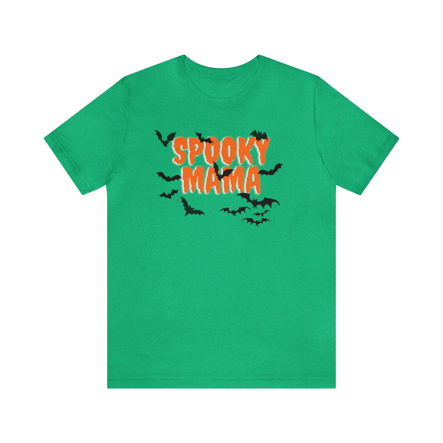 "Spooky Mama" T-Shirt | Halloween Shirts for Moms | Cute and Trendy Halloween Apparel | Comfortable Halloween Yee for Every Day Wear | Birthday Gift Ideas for Mom