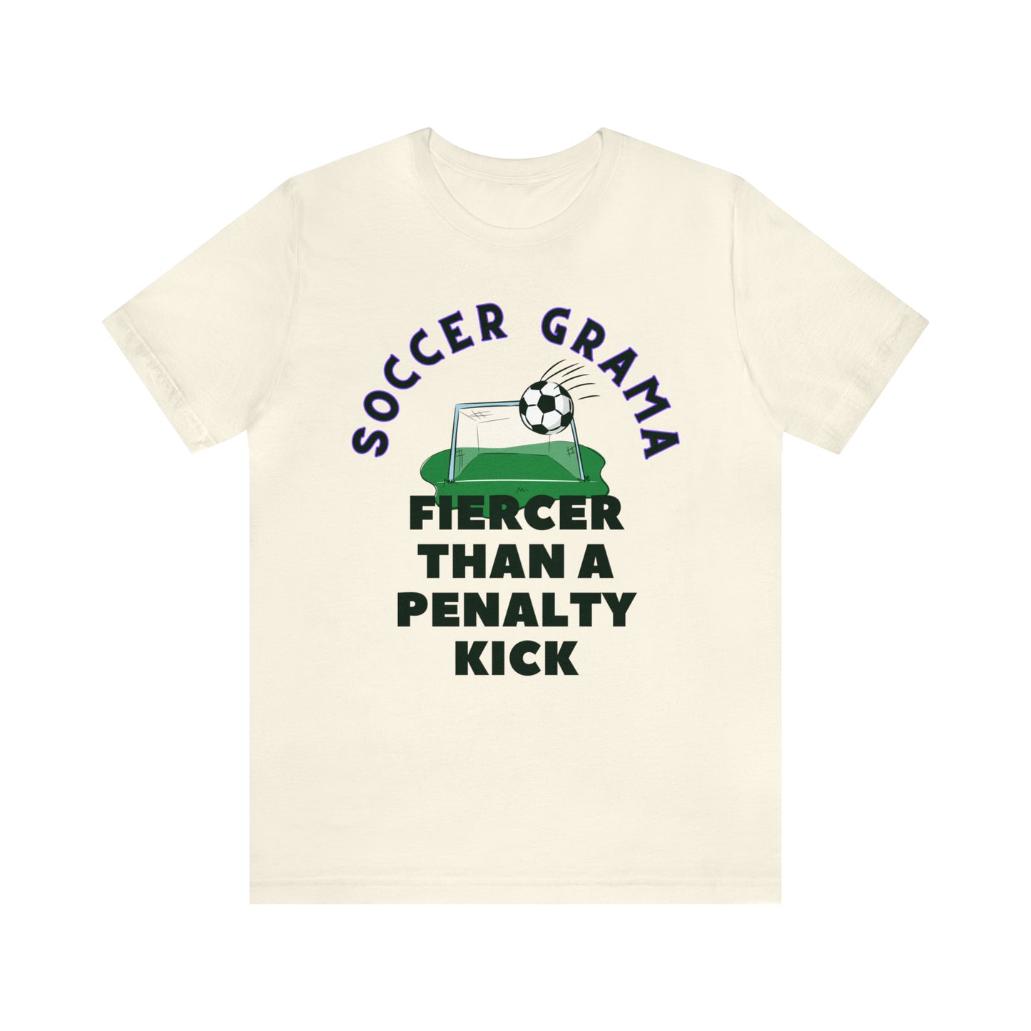 "Soccer Grama Fiercer Than a Penalty Kick" T-Shirt | Grandma Soccer Shirt | Soccer Grama Tee | Soccer Grandma Apparel | Funny Grandma Shirt | Gift for Soccer Grandmas | Mother's Day Gift Ideas for Grama | Soccer Grandma Tee