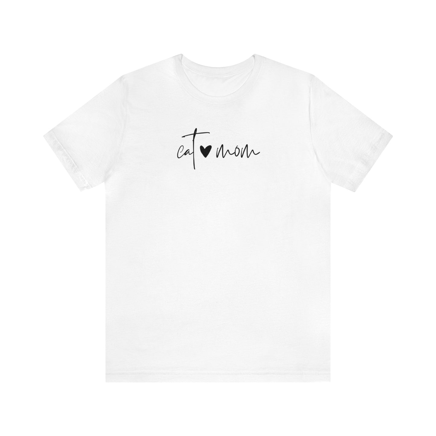 "Cat Mom" T-Shirt | Mom Life Shirt | Trendy Cat Mom Apparel | Birthday Gift Ideas for Cat Mom | Cat Mama Shirt | Cat Mom Shirt | Gift Idea for Mom of Fur Baby | Mom of Cats Shirt | Pet Mom Shirt