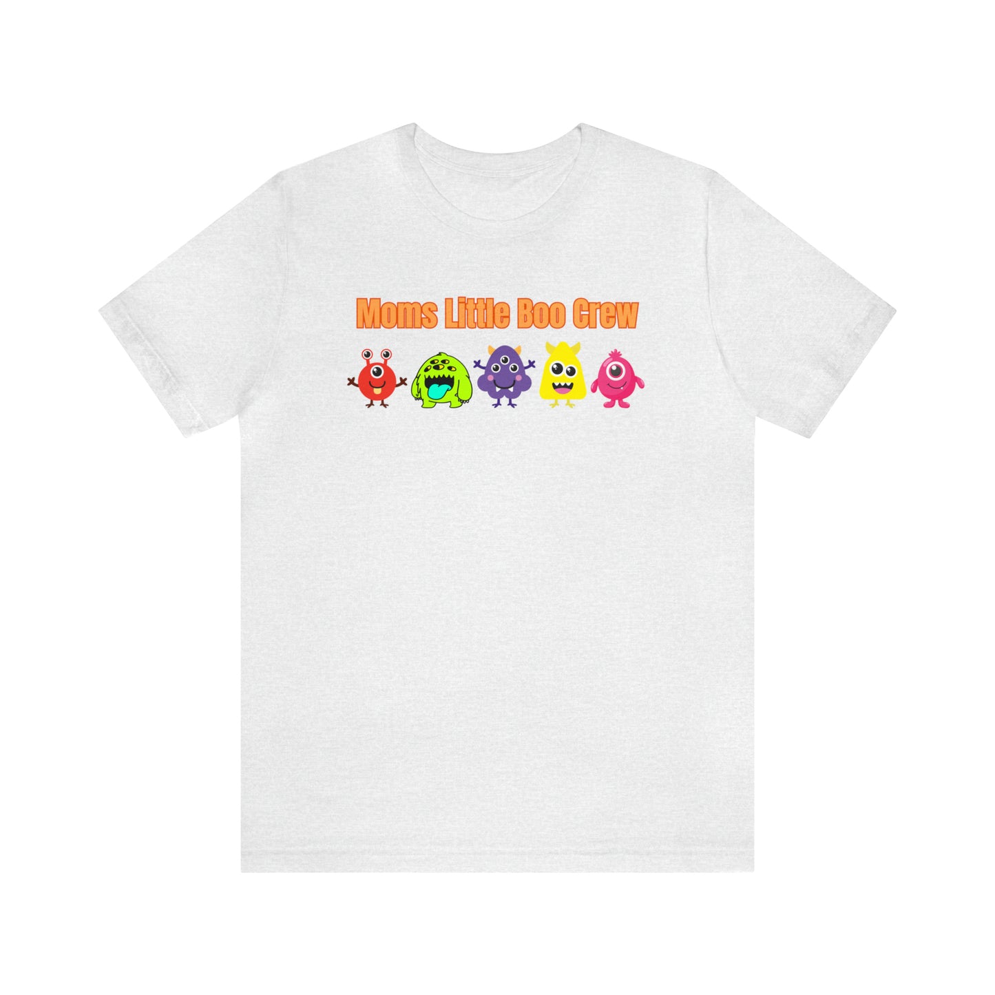 "Moms Little Boo Crew 5" T-shirt | Mom of 5 Halloween Shirt | Halloween Mom Shirt | Gift Ideas for Women Who Love Halloween | Trendy Halloween Apparel | Halloween Shirts With Sayings for Moms | Cute Halloween Shirt | Mama Halloween Shirt