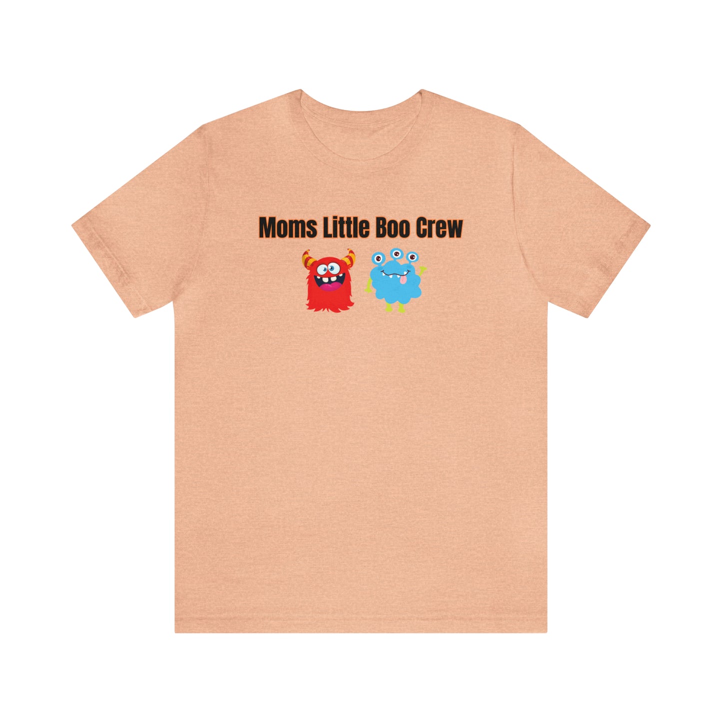 "Moms Little Boo Crew 2" T-Shirt | Mom of 2 Halloween Shirt | Halloween Shirt for Moms | Trendy Halloween Apparel | Monsters Halloween Shirt | Birthday Gift Ideas for Mom | Mama Halloween Shirt