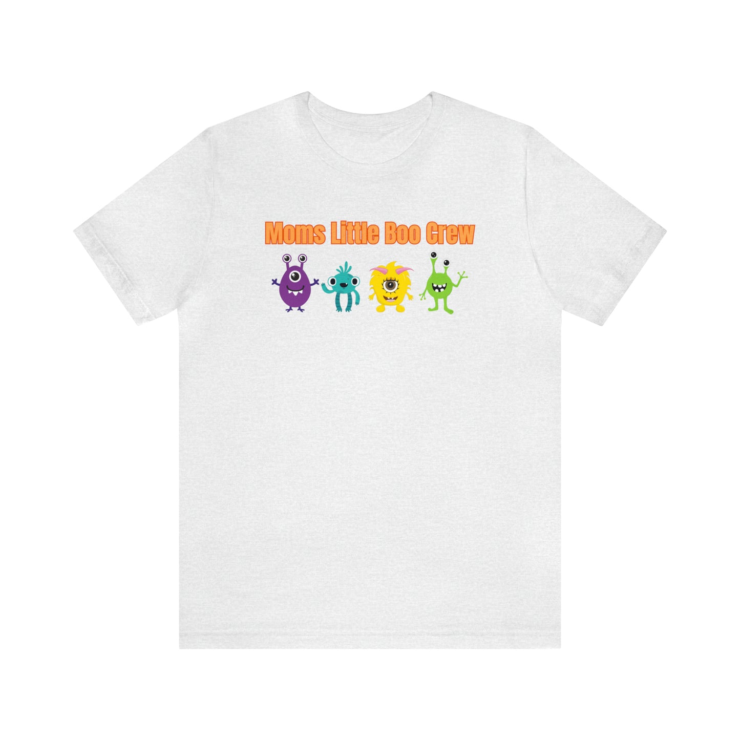 "Moms Little Boo Crew 4" T-shirt | Mom of 4 Halloween Shirt | Mama Halloween Shirt | Trendy Halloween Apparel | Funny Halloween T-Shirts for Moms | Monster Halloween Mom Shirt | Witchy Mom Shirt | Birthday Gift Ideas for Moms that Love Halloween