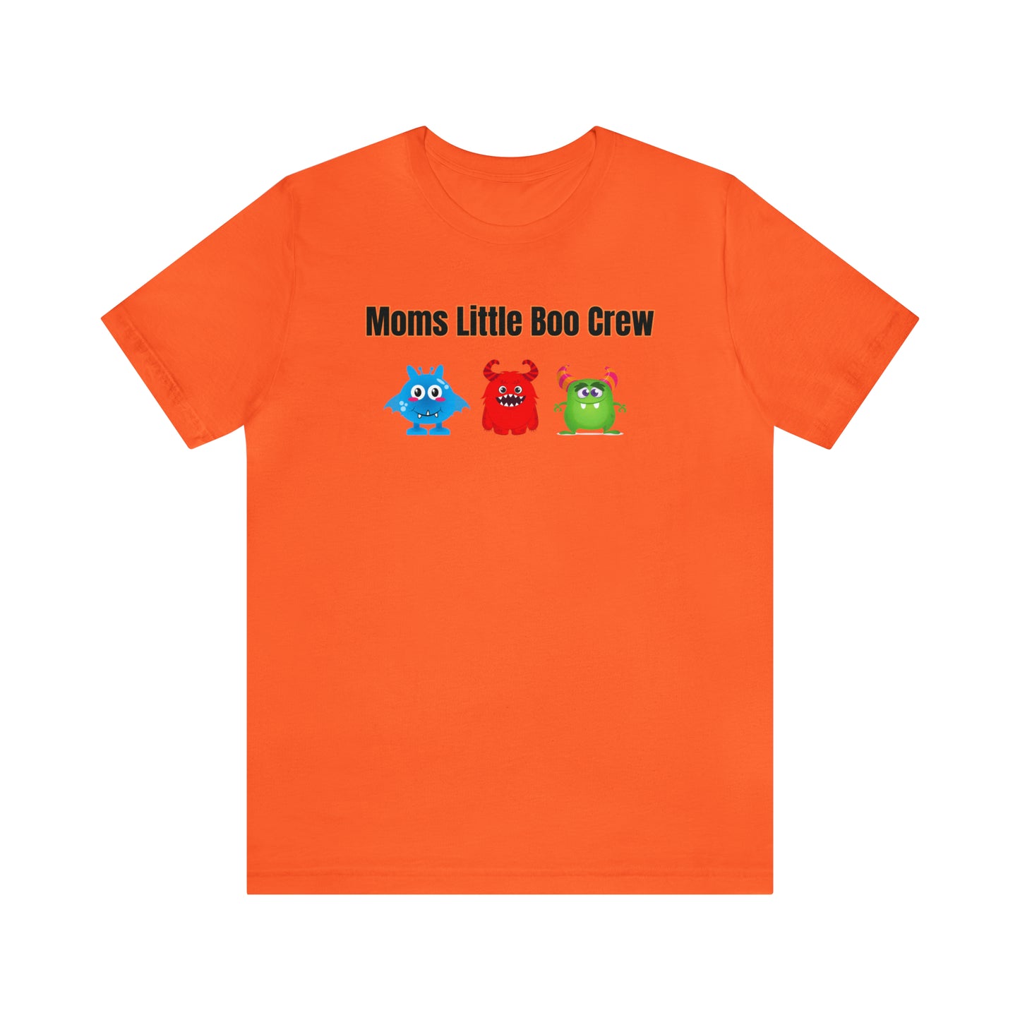 "Moms Little Boo Crew 3" T-Shirt | Mom of 3 Halloween Shirt | Cute Halloween Shirt for Mom | Birthday Gift Ideas for Mom | Mama Halloween Shirt | Trendy Halloween Apparel | Stylish Tee for Halloween Parties